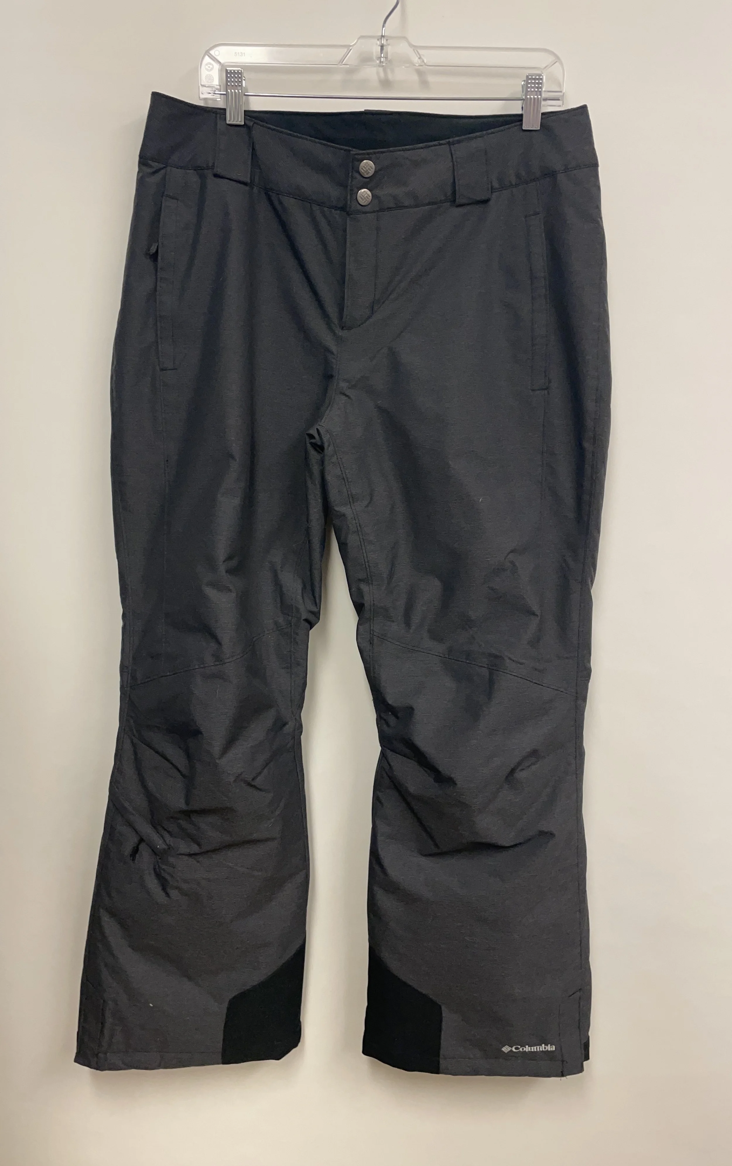 Pantalon de ski doublé gris charbon, COLUMBIA, comme neuf, L.