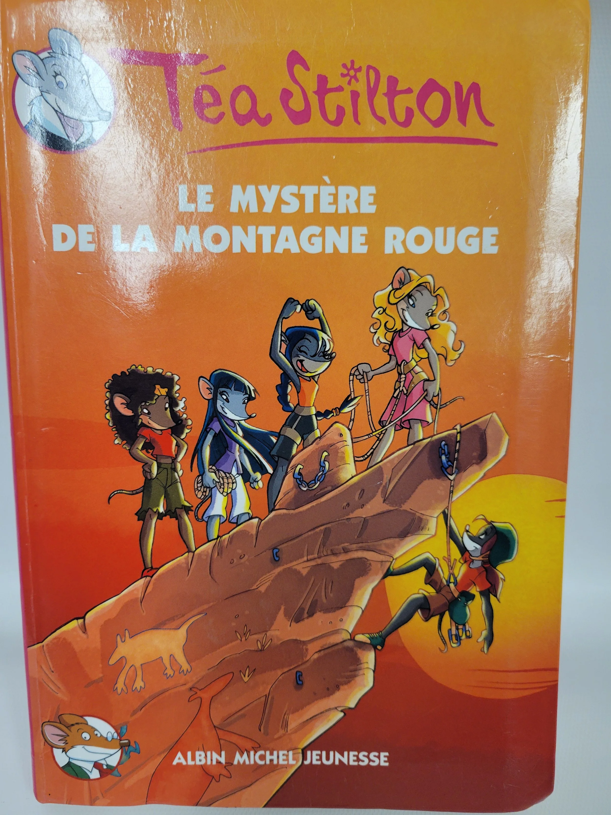 le mystère de la montagne rouge, léa stilton