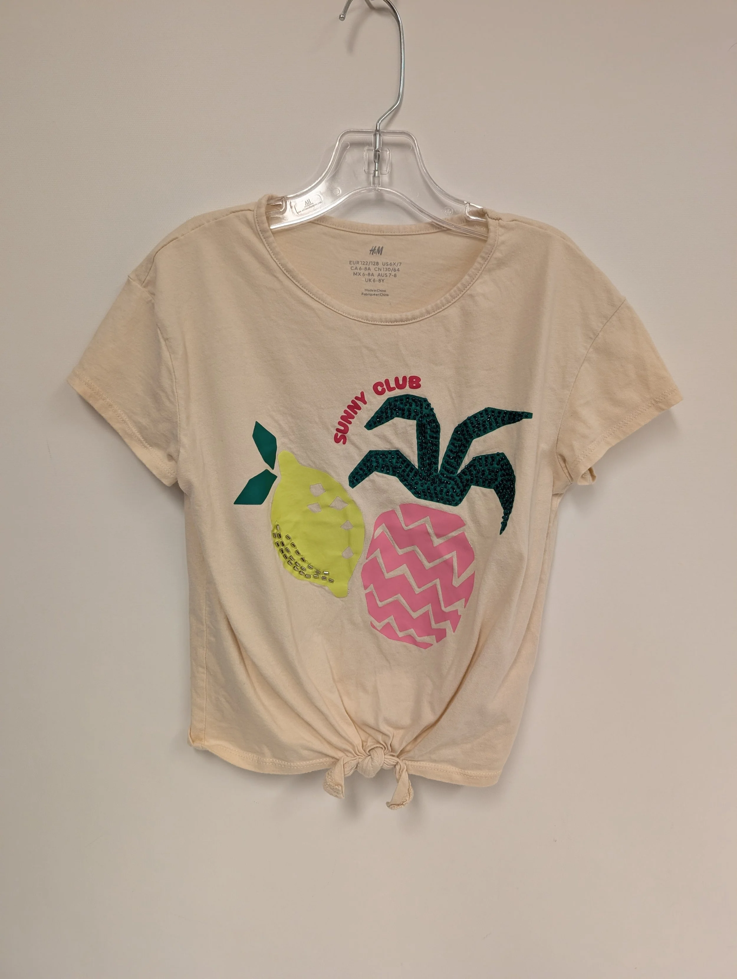 tshirt fruits, H&M, 6X/7