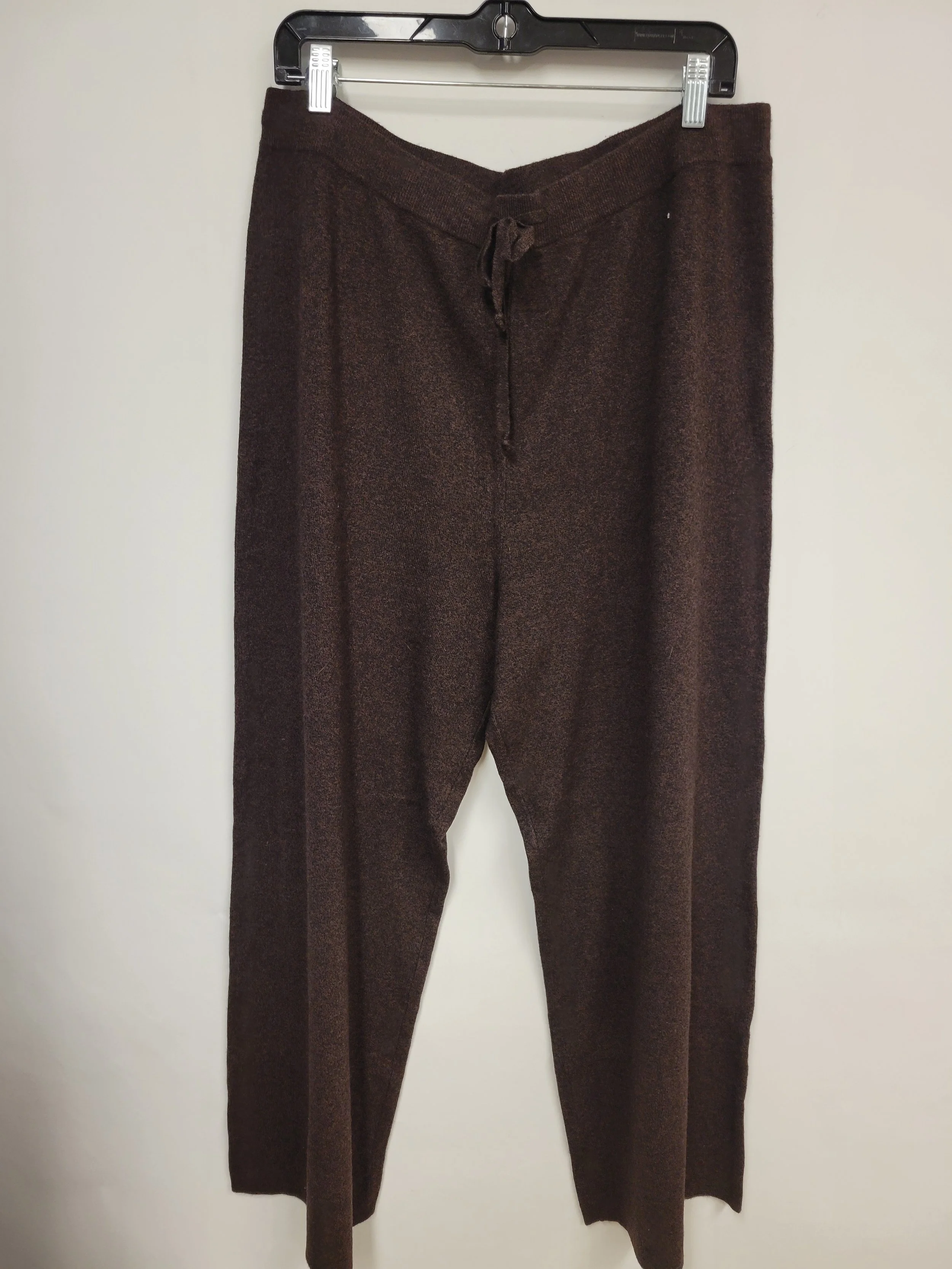 pantalon en tricot brun, reitmans, XL