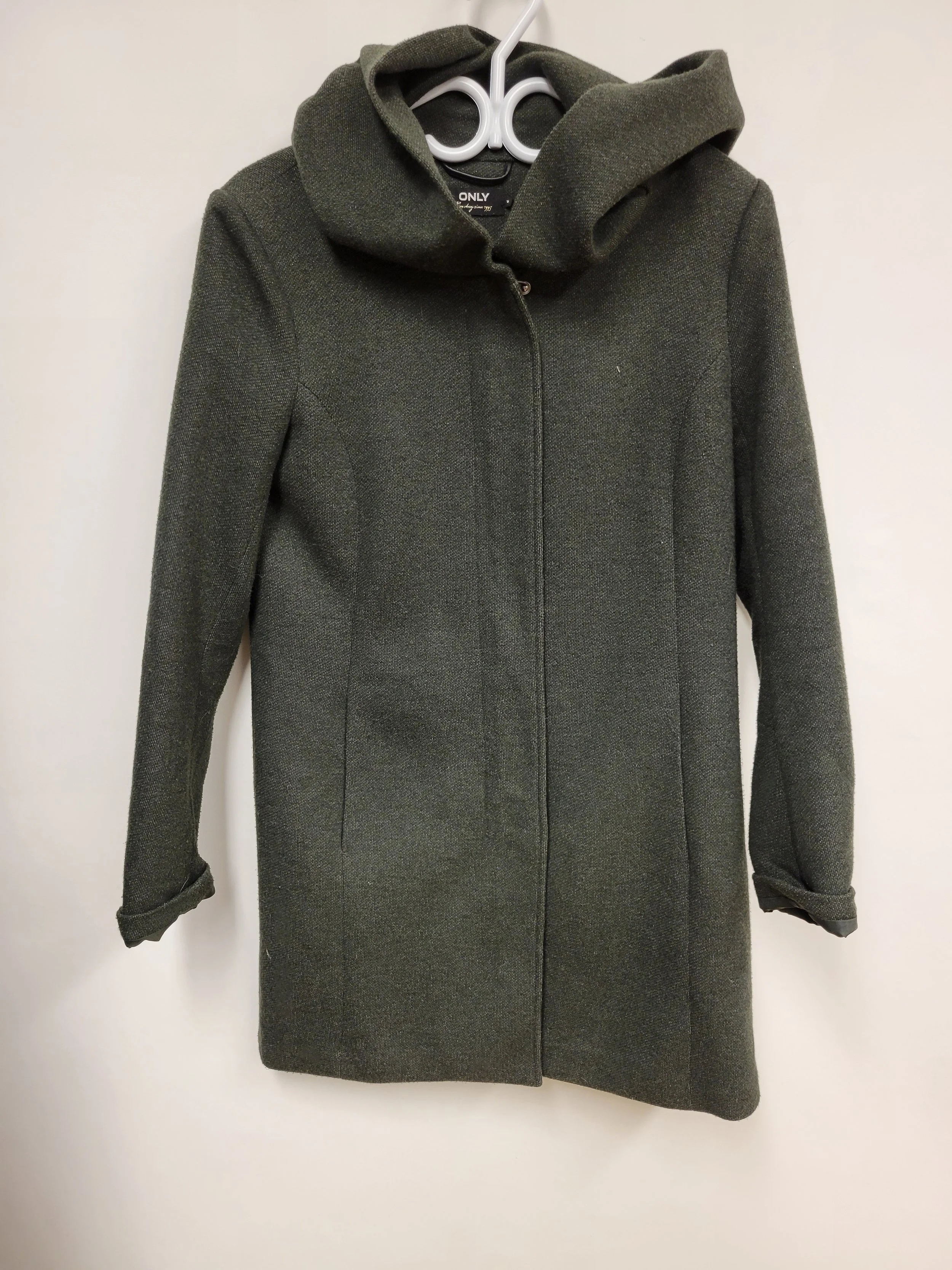 Manteau automne gris charbon, Only, M