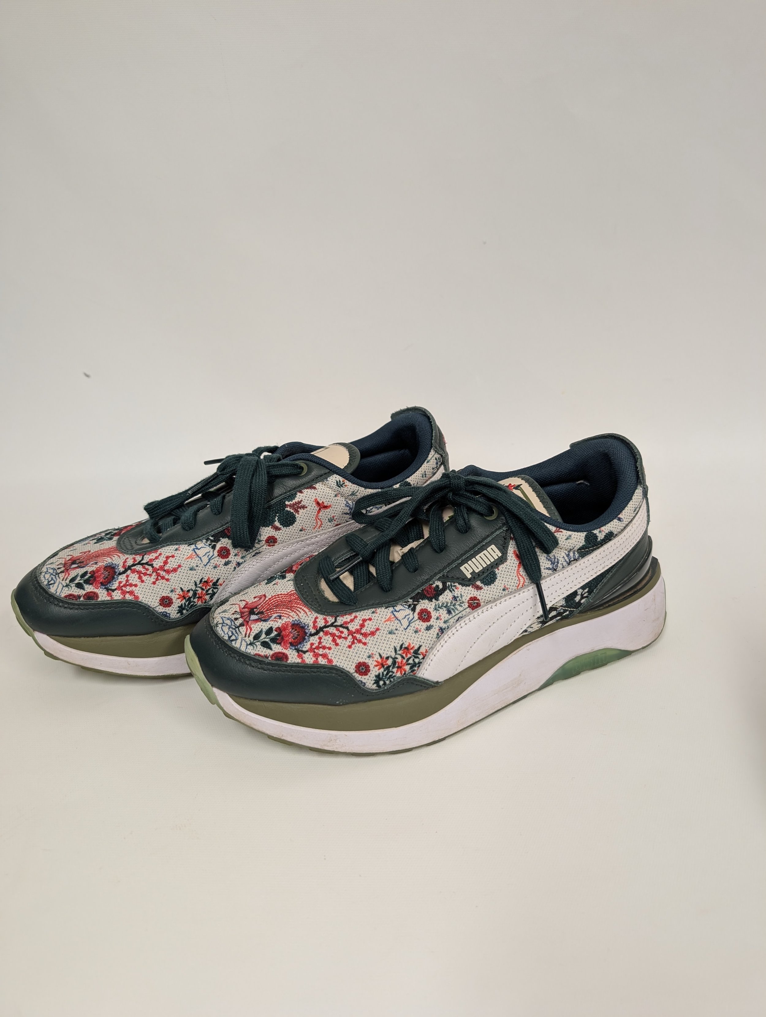 Espadrille verte, Puma, 41/10