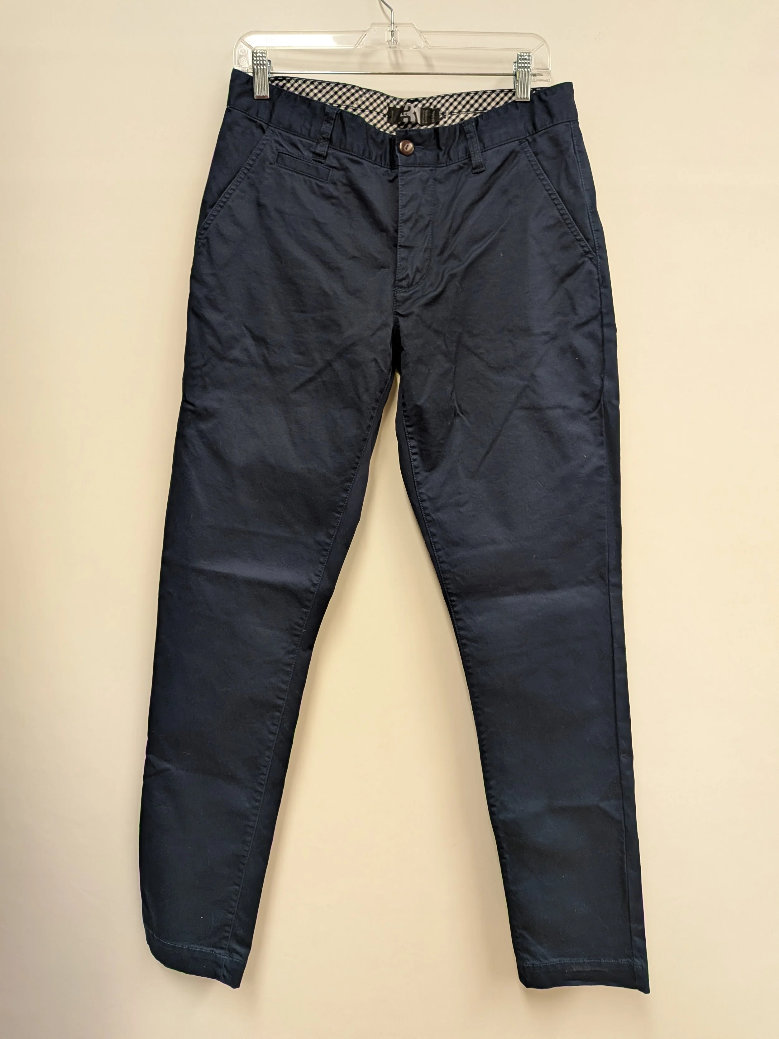 Pantalon marine, Le 31, 31 x 34