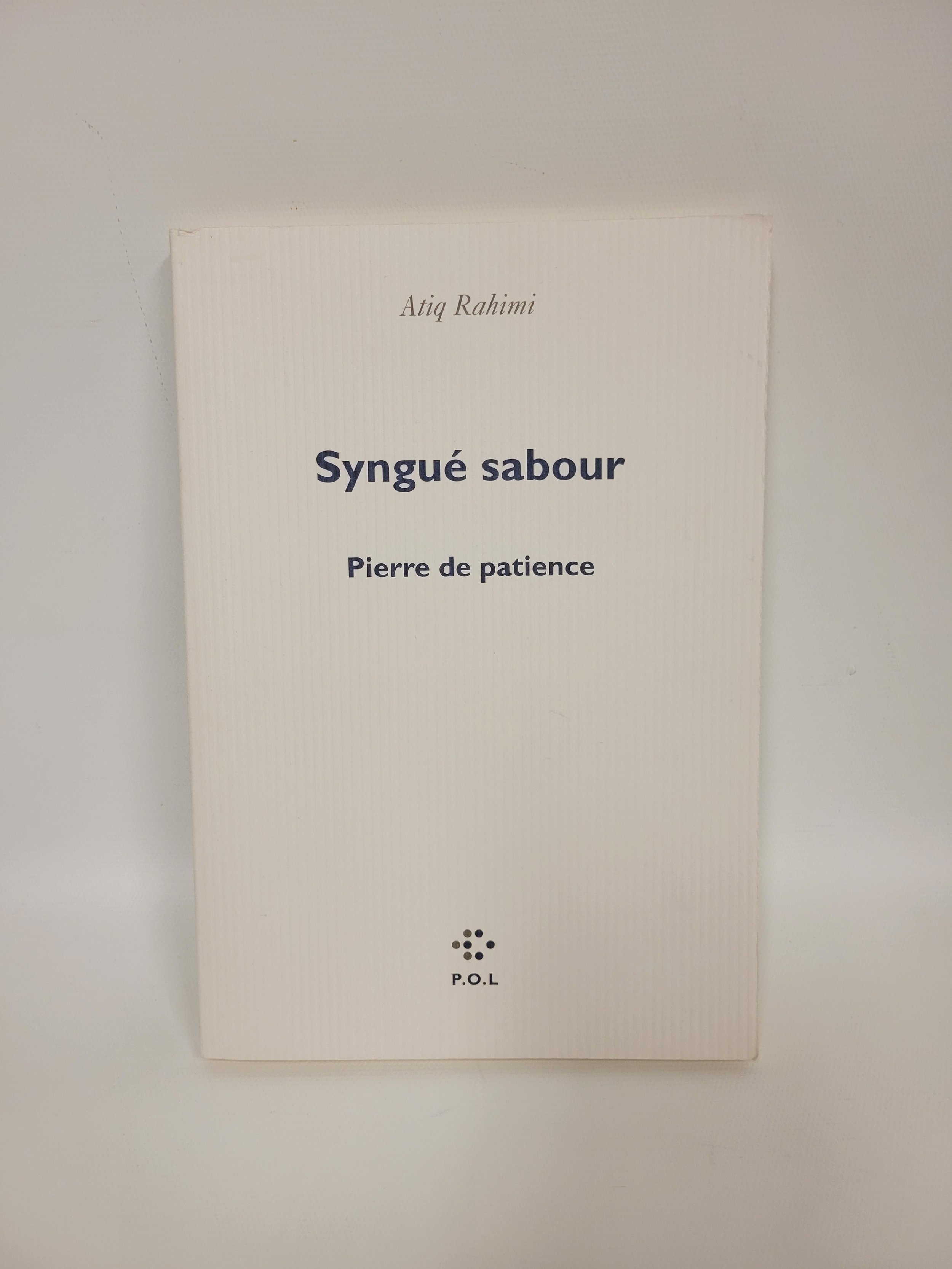 Pierre de patience - Syngué Sabour