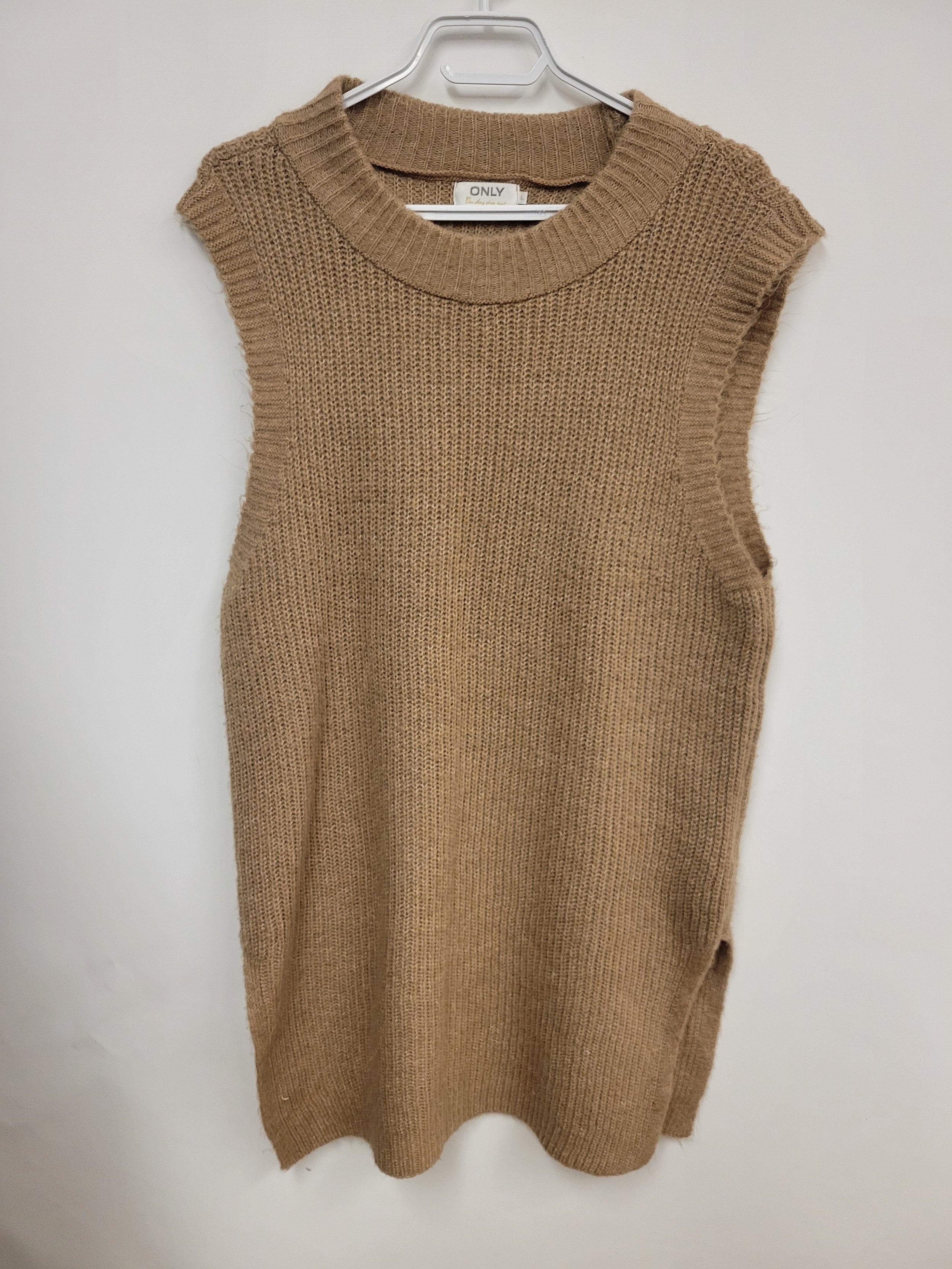 debardeur long/tunique beige sable, only, L