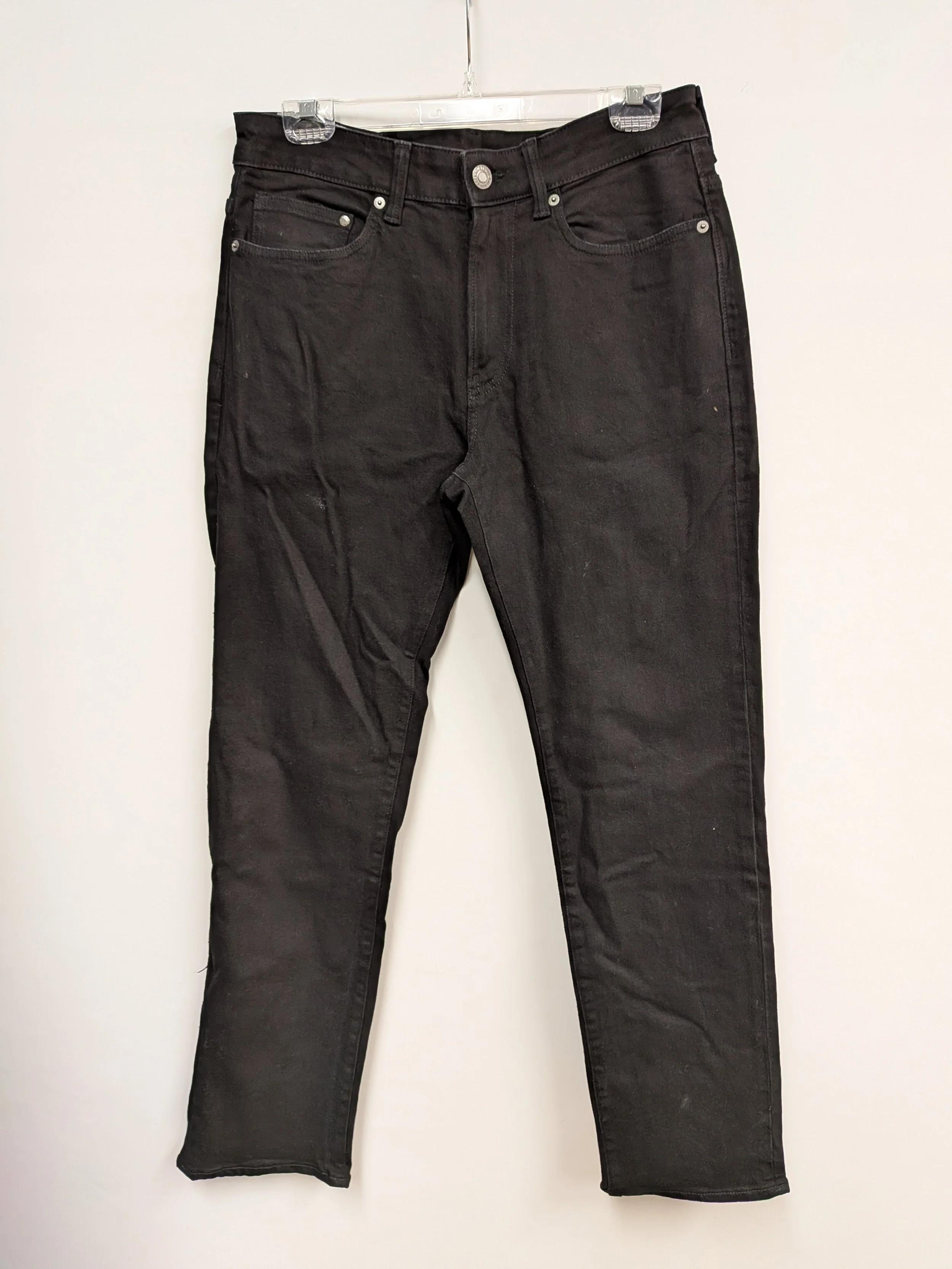 Jean noir coupe standard, H&M, 32 x 32