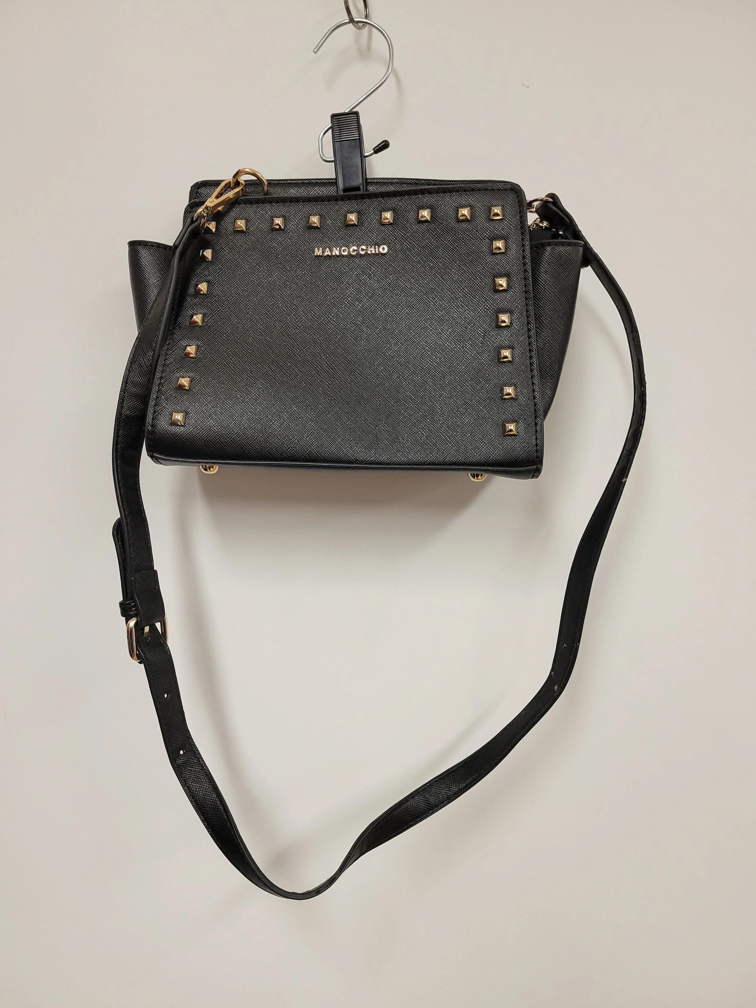 Petit sac à main noir, Manocchio