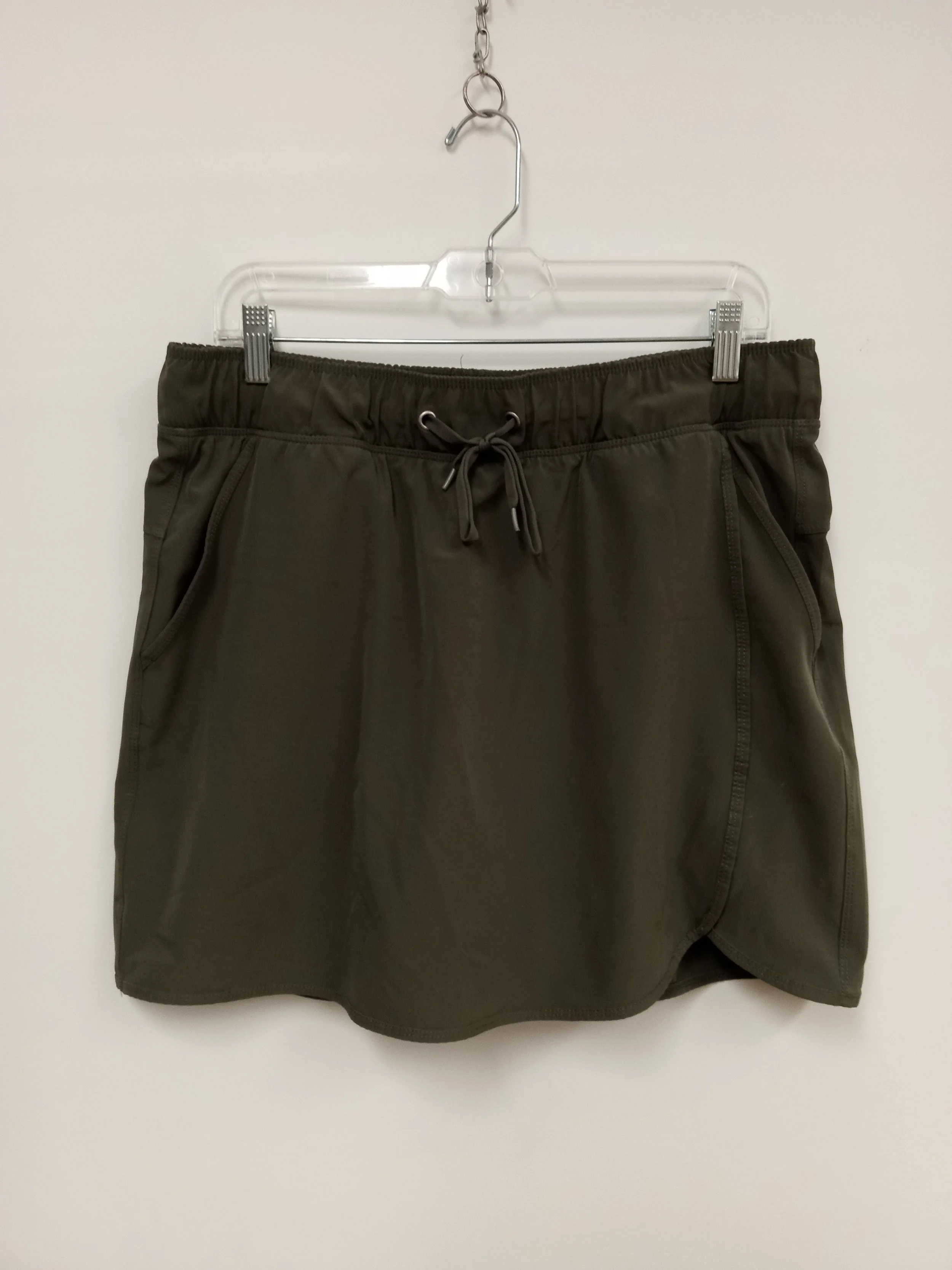 Jupe courte sport (culotte intégrée), Kaki, RBX, L