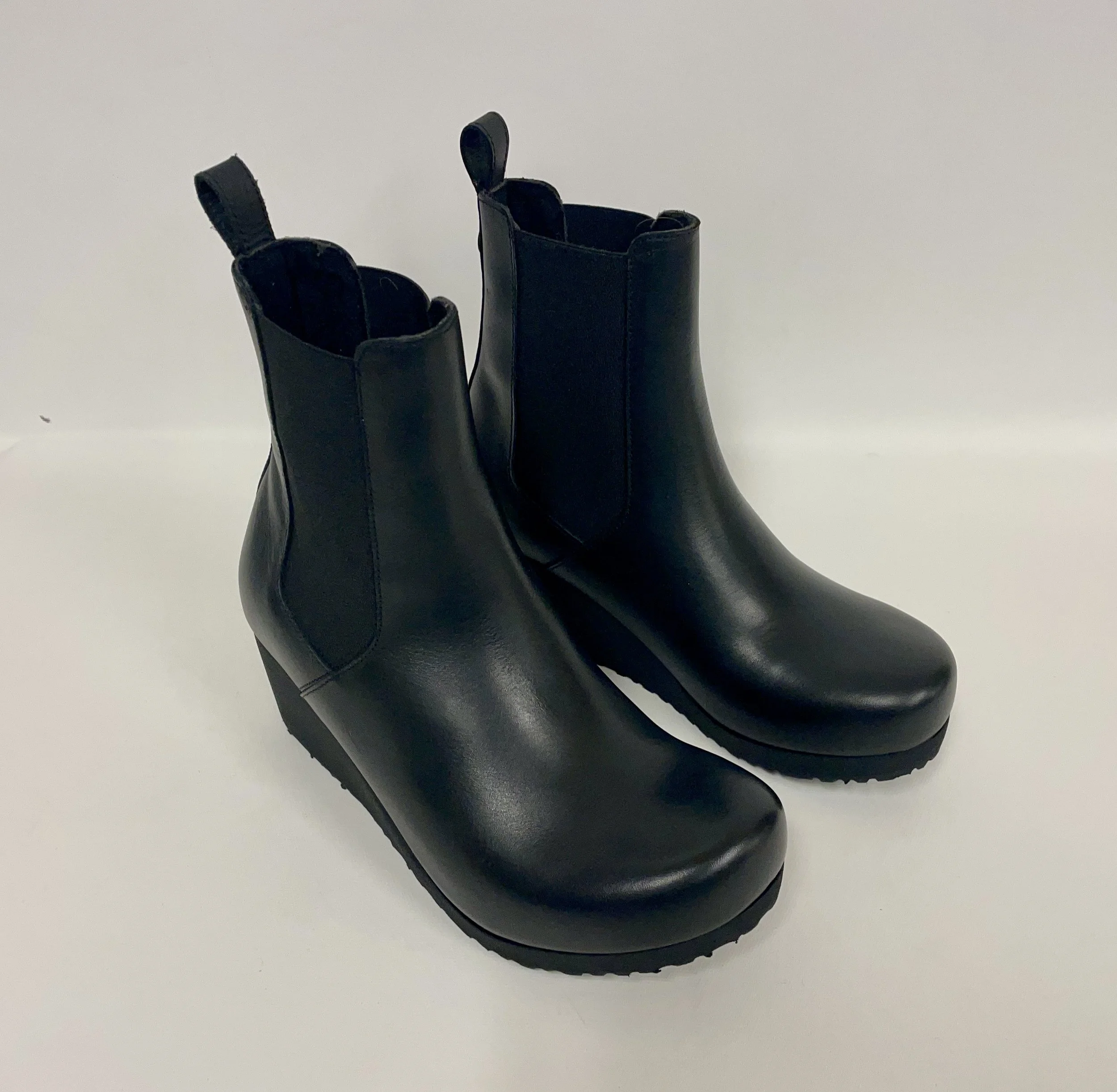 Bottes d'automne noires, PAPILLIO, talons hauteur 2 po, pointure 38 (7 1/2).