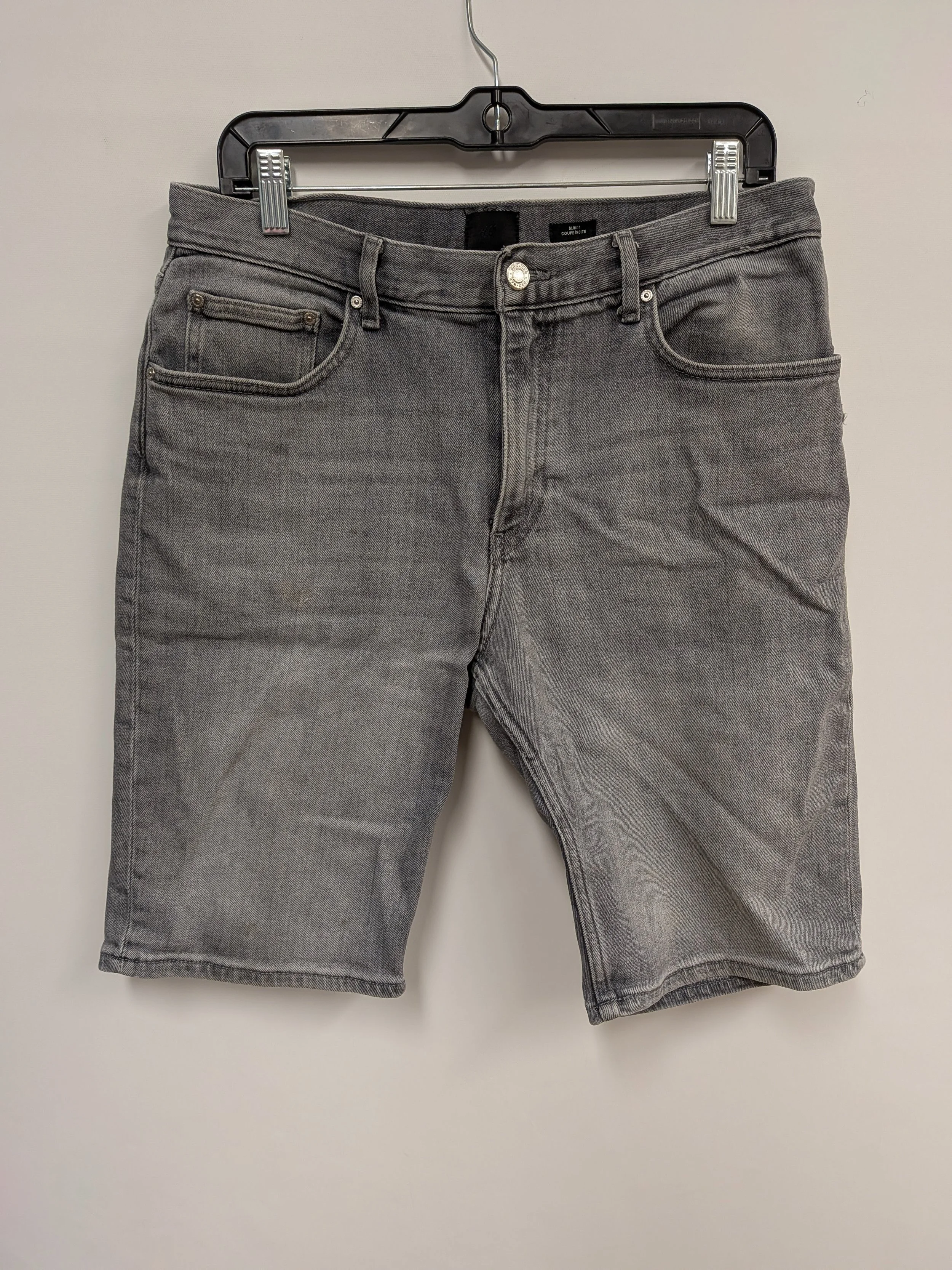 Bermuda en jean gris, Le 31, US 33