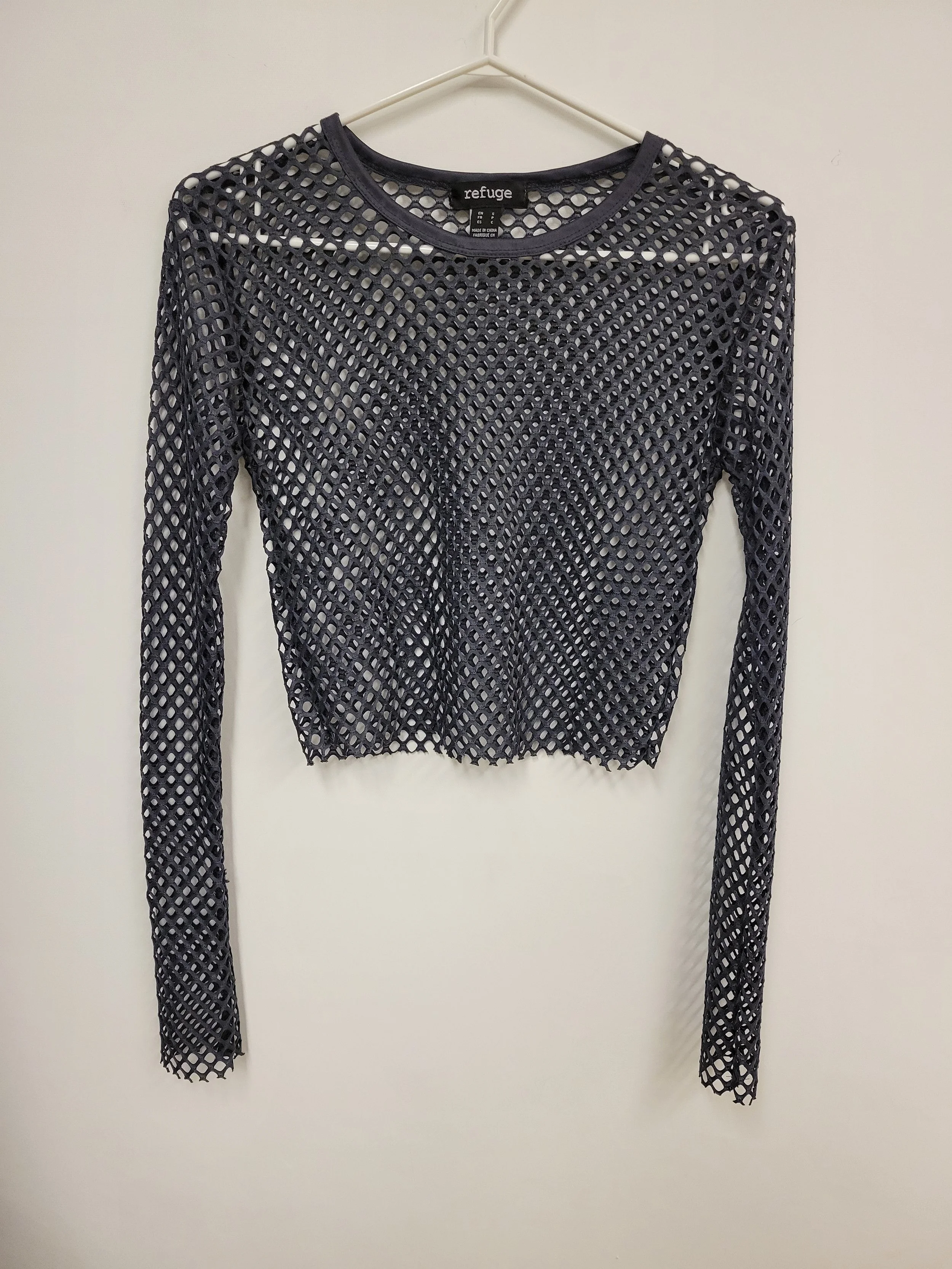 Chandail en maille ajourée, Refuge, S