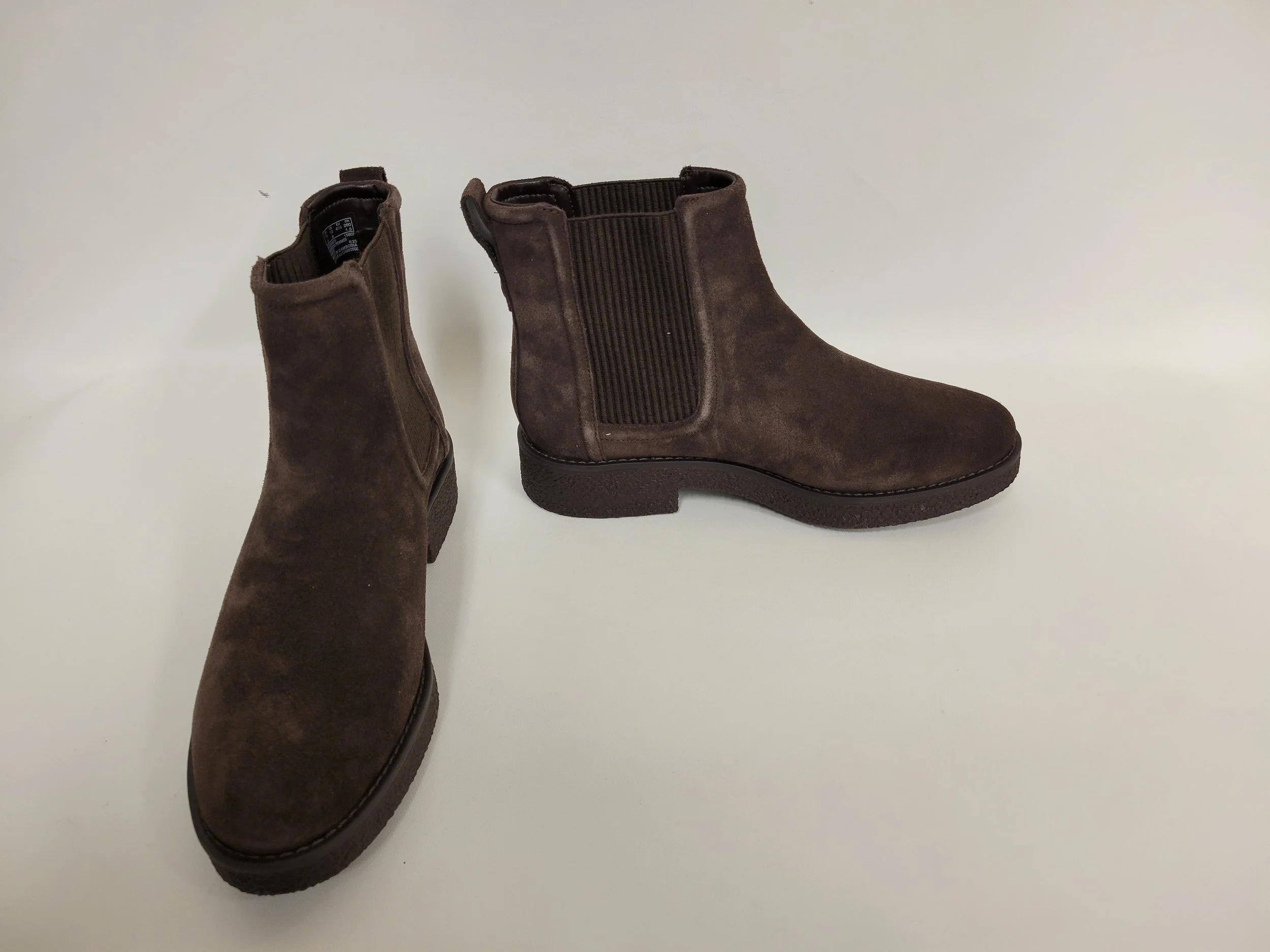 Bottes en suède brun foncé, Clarks, pointure 10
