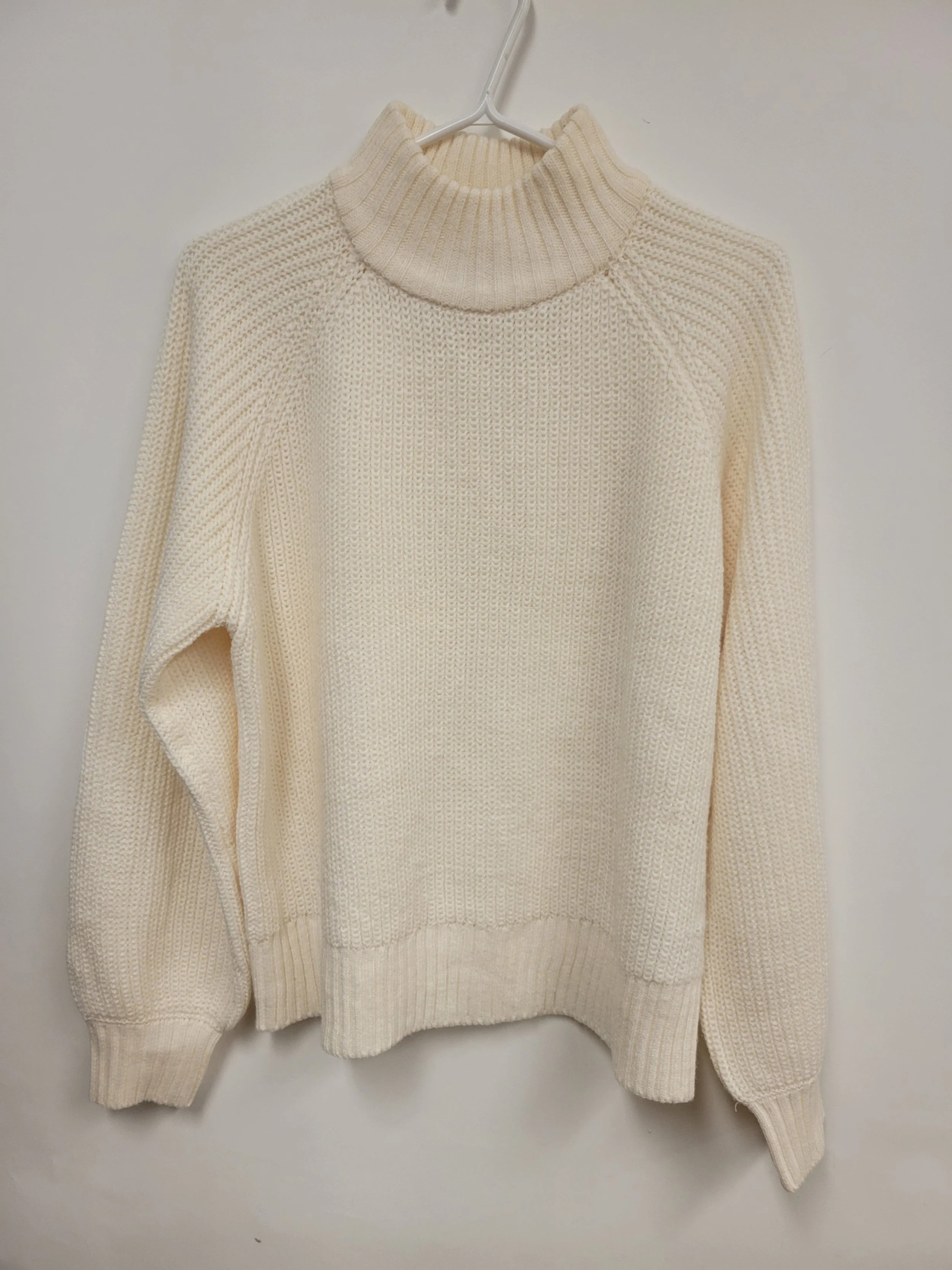 Chandail en tricot Crème, Noisy May, M