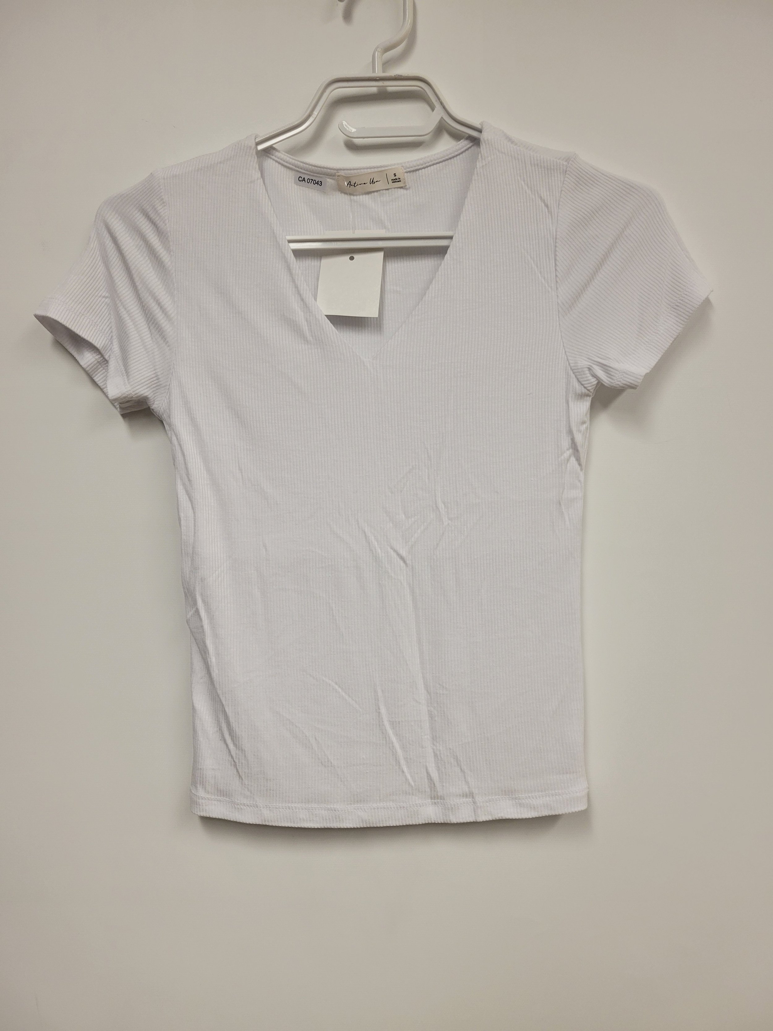 NEUF - T-shirt blanc, Active USA, S