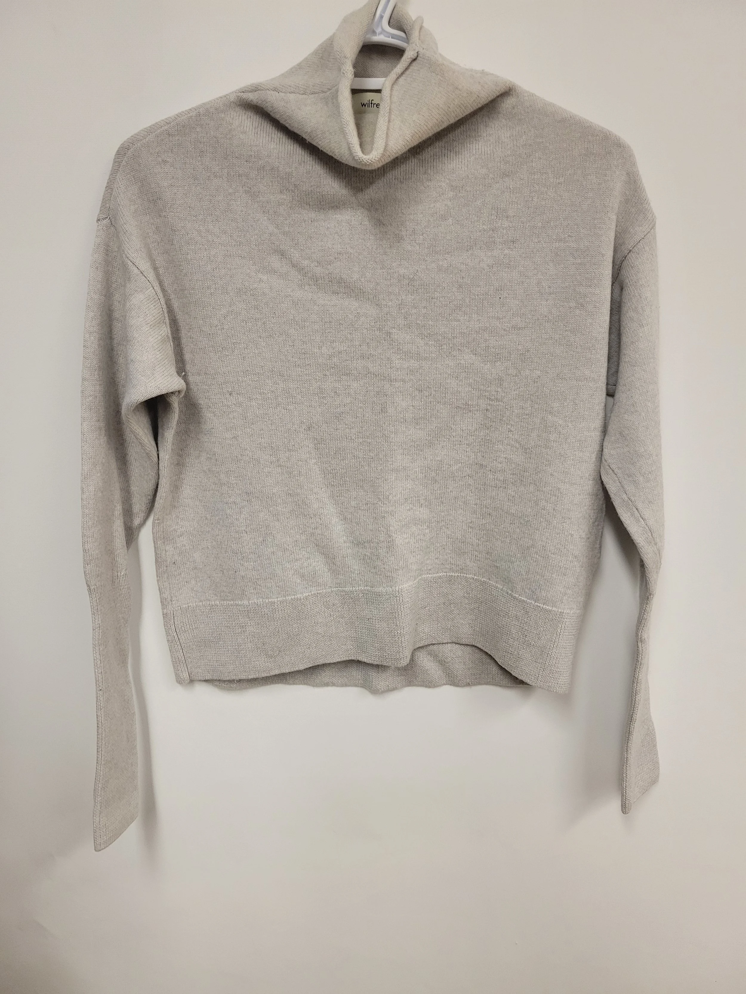 chandail a col gris, wilfred (aritzia), S