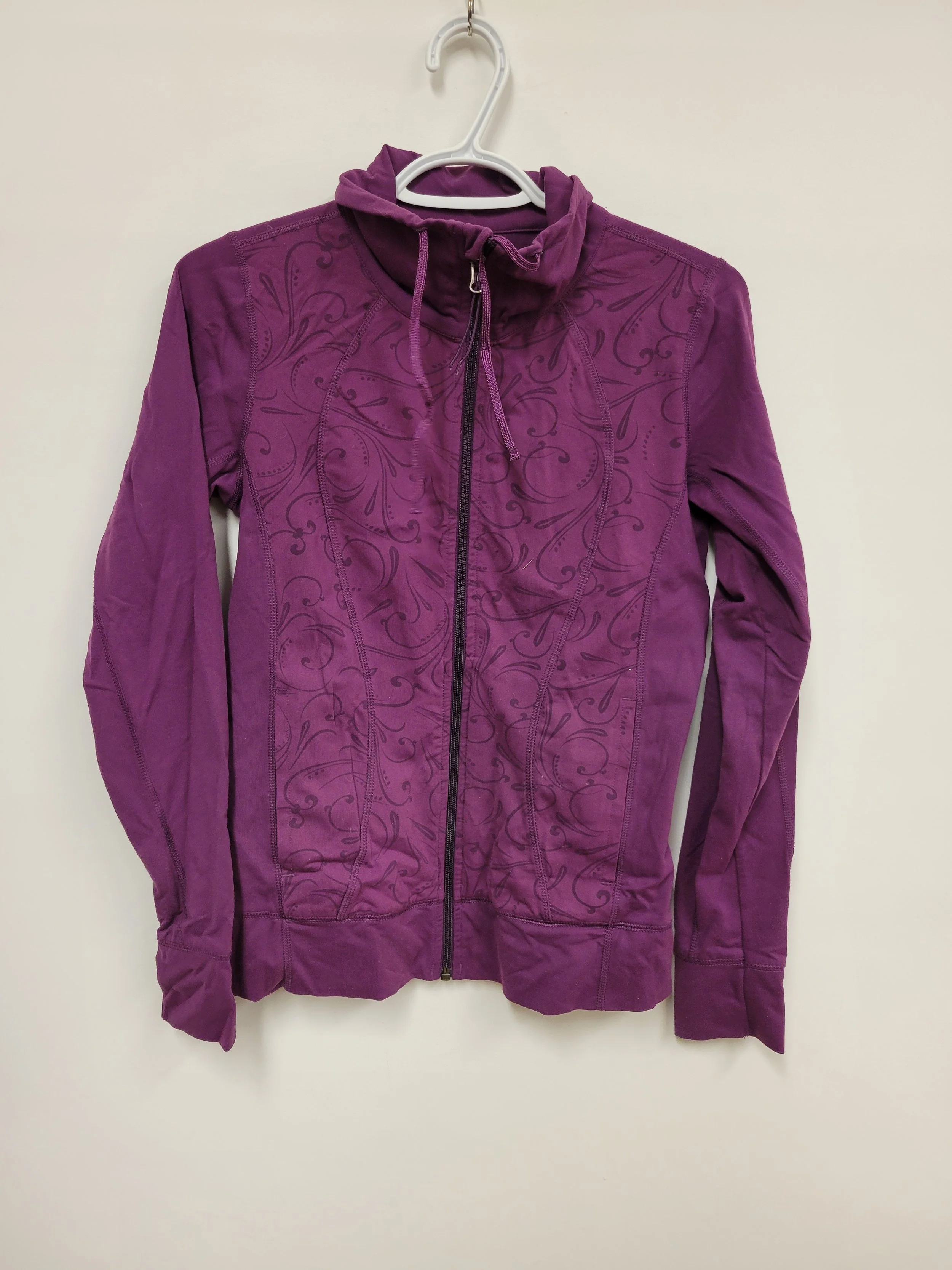 Veste zippée mauve, Tuff Athletics, S