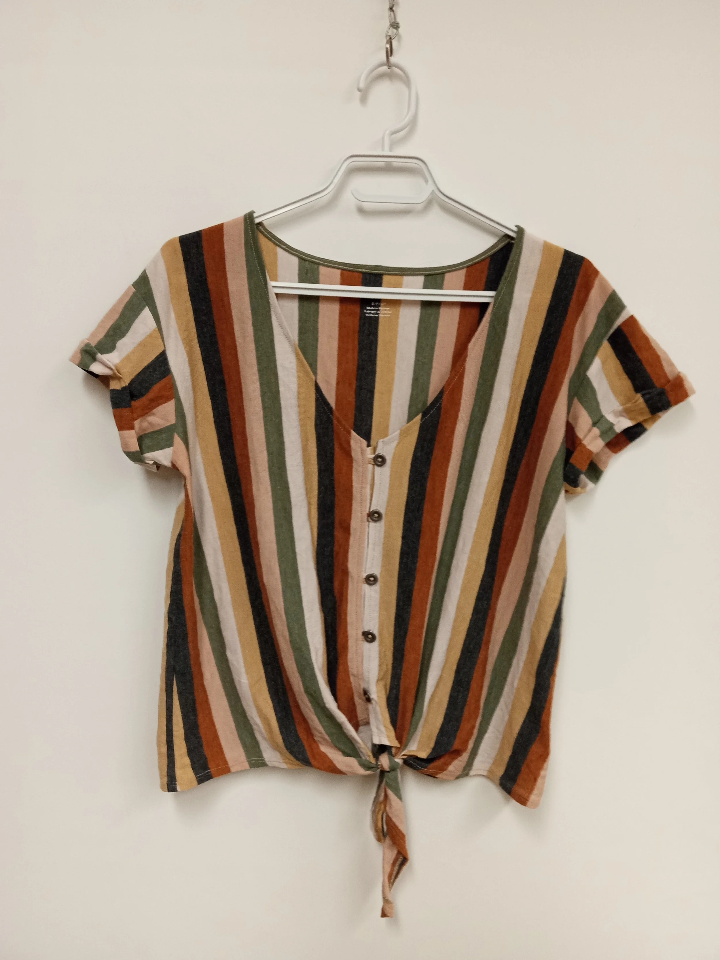 Chemisier multicolore ligné, American Eagle, Taille S