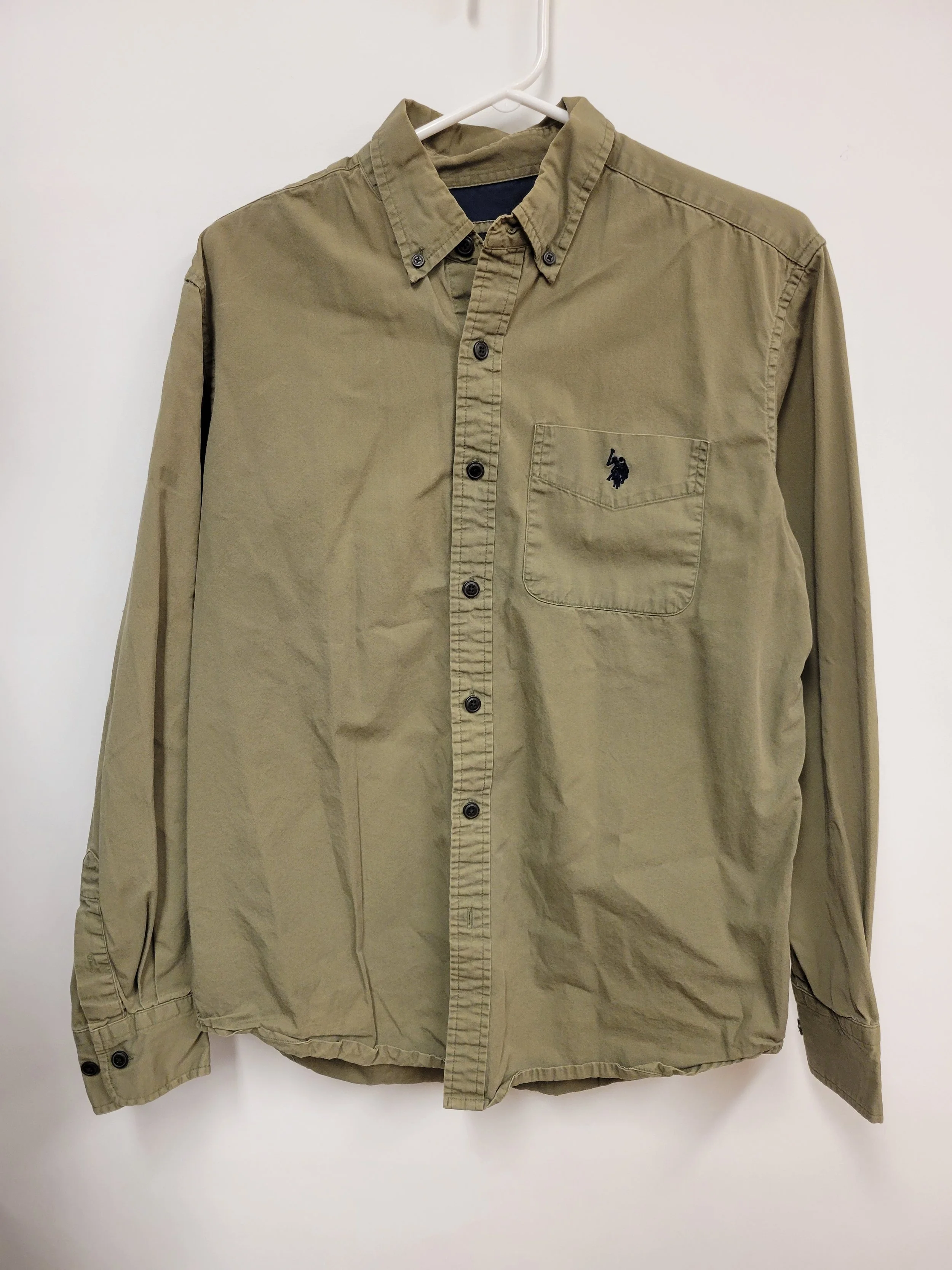 Chemise Kaki 100% coton, U.S. Polo Assn., M