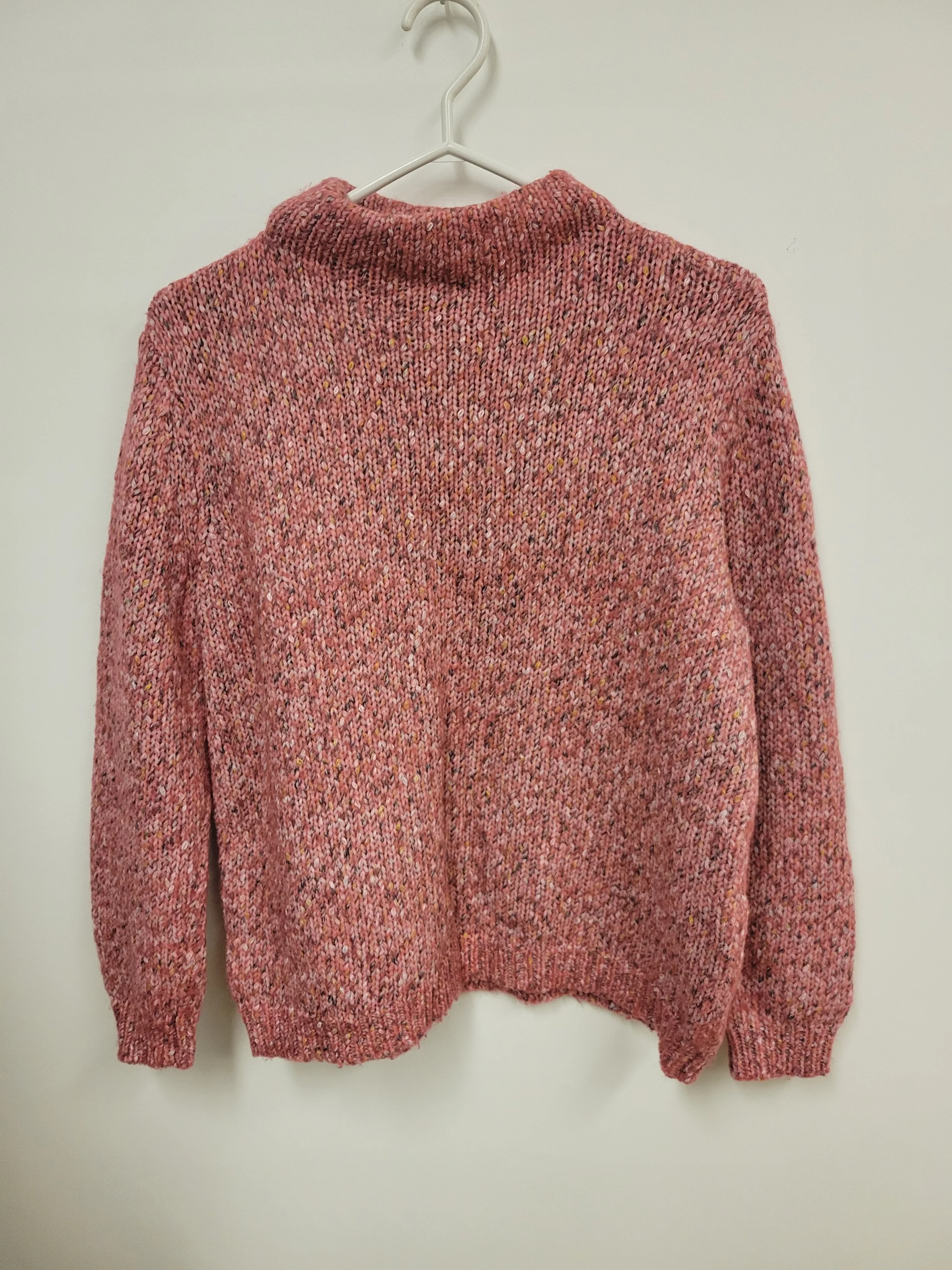 Laine manche longue rose, Fransa, taille M