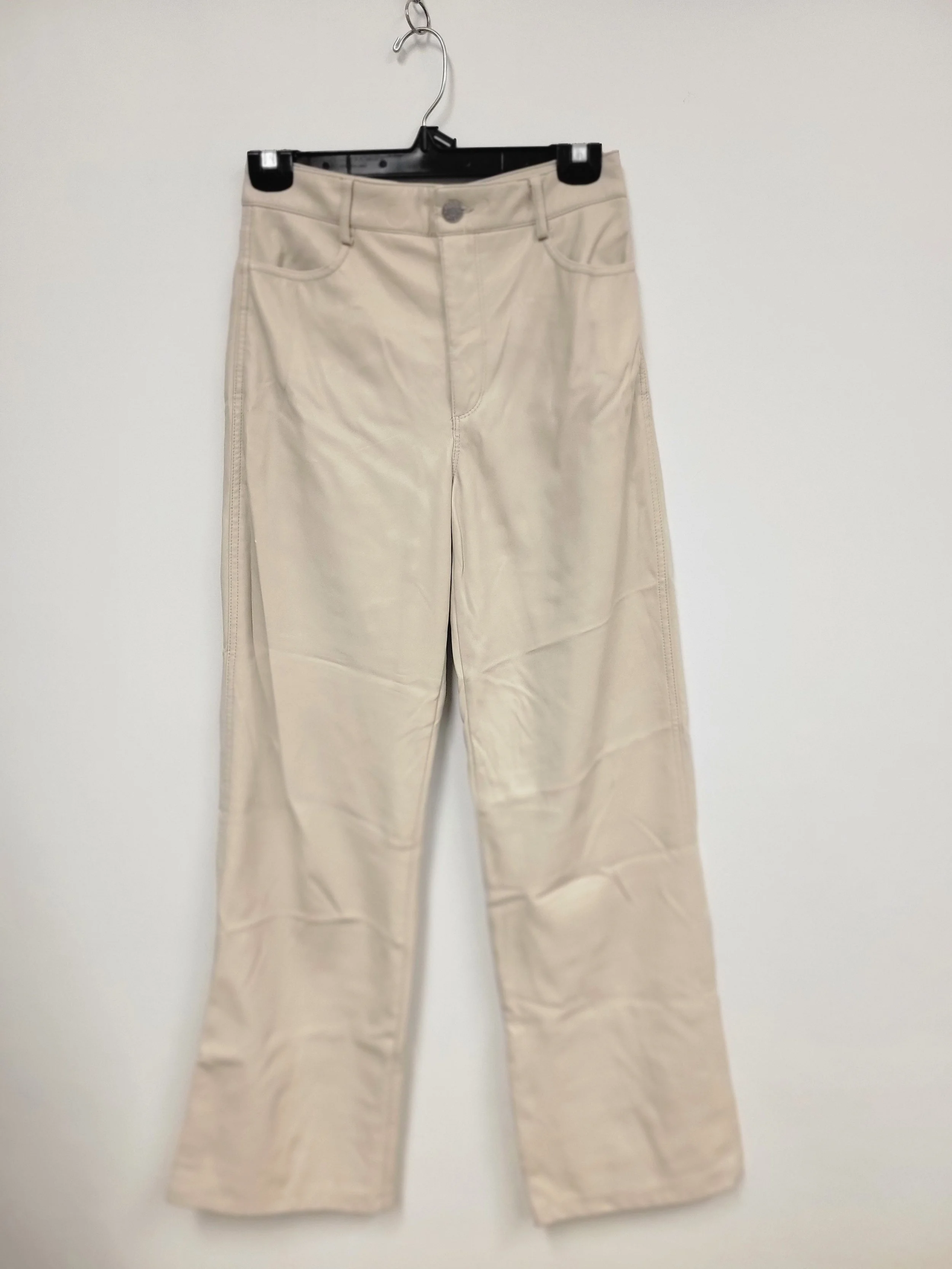Pantalon similicuir, beige crème, Garage, S