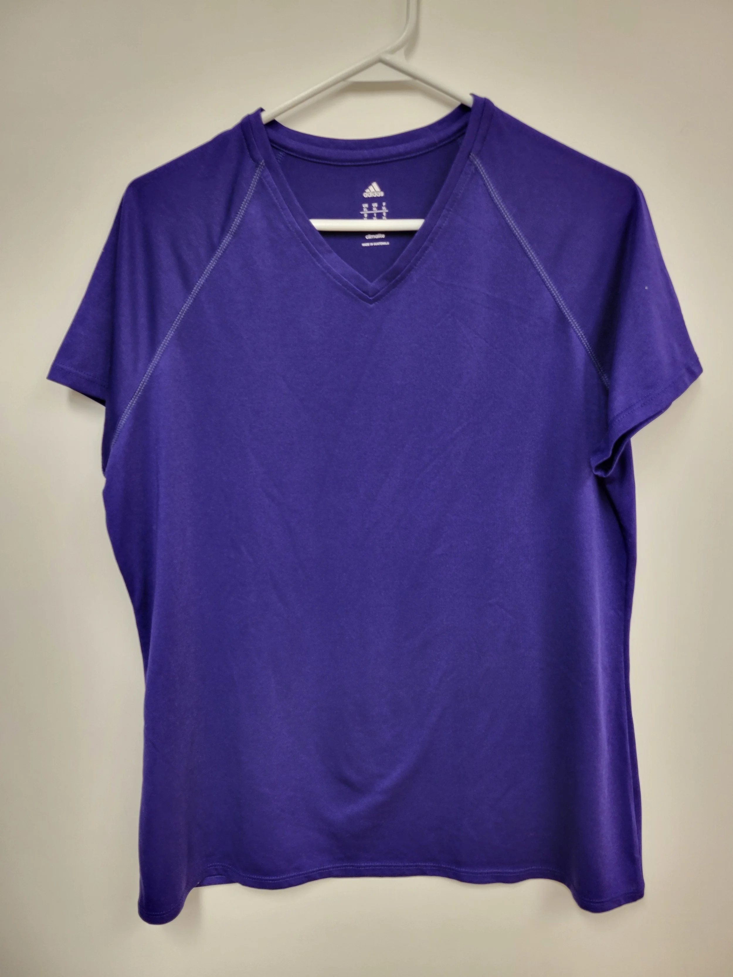 T-shirt violet, Adidas, Taille X-L