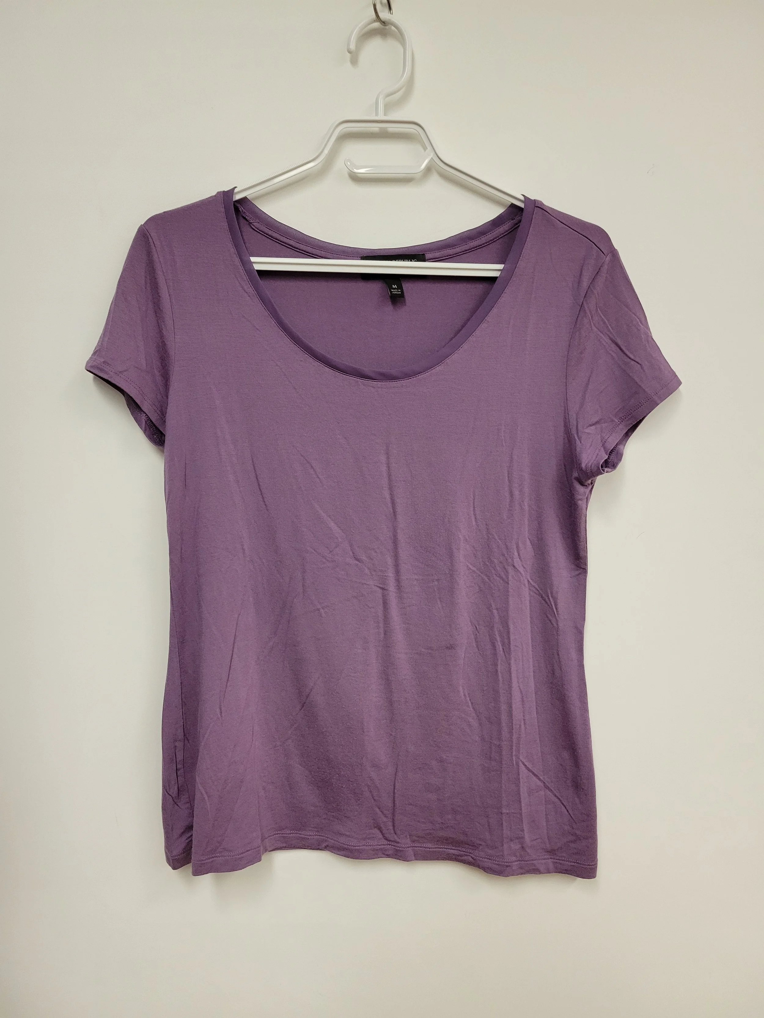 T-shirt mauve, Banana Republic, M