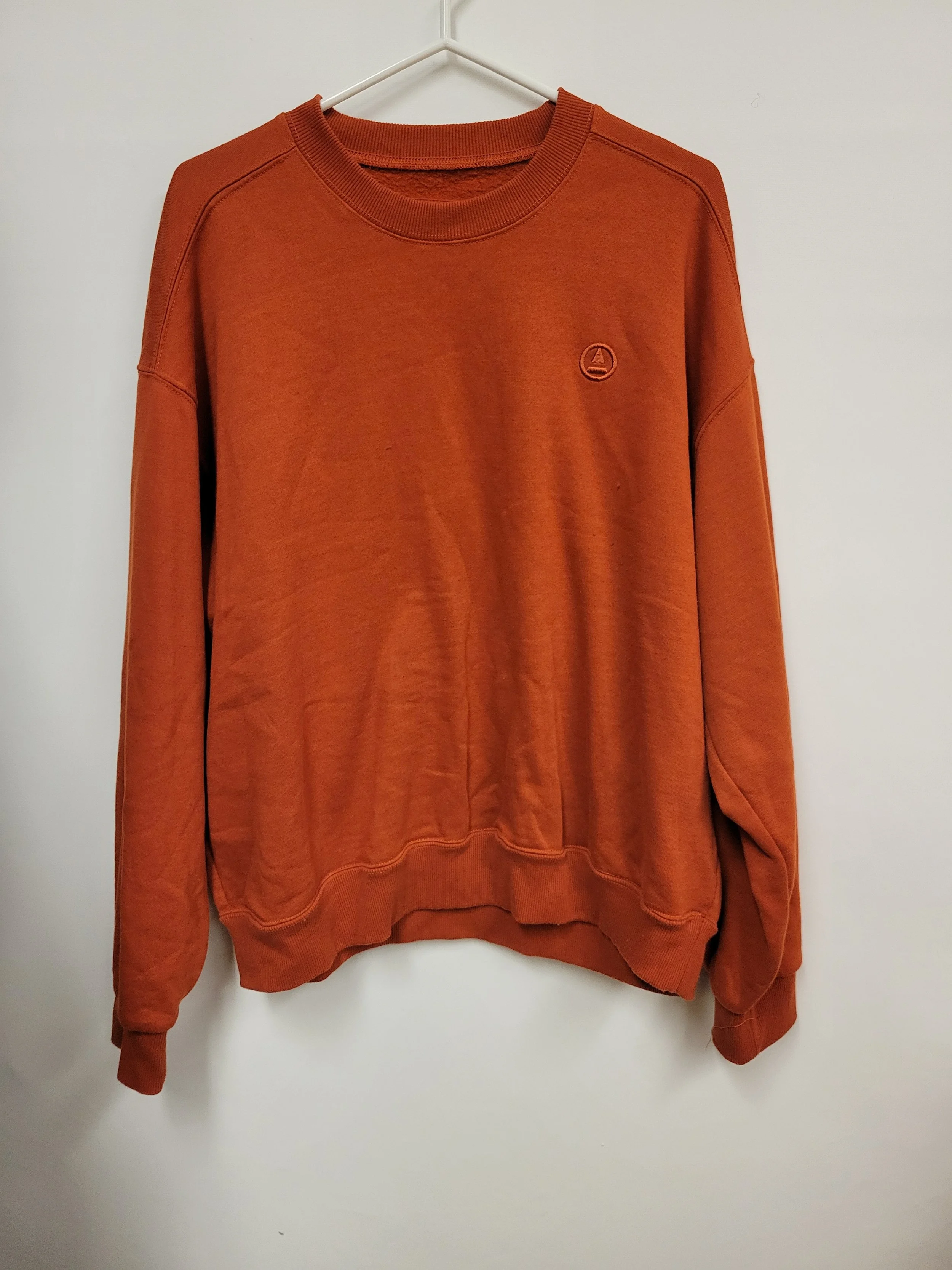 Crewneck orange foncé, Amnesia, XL