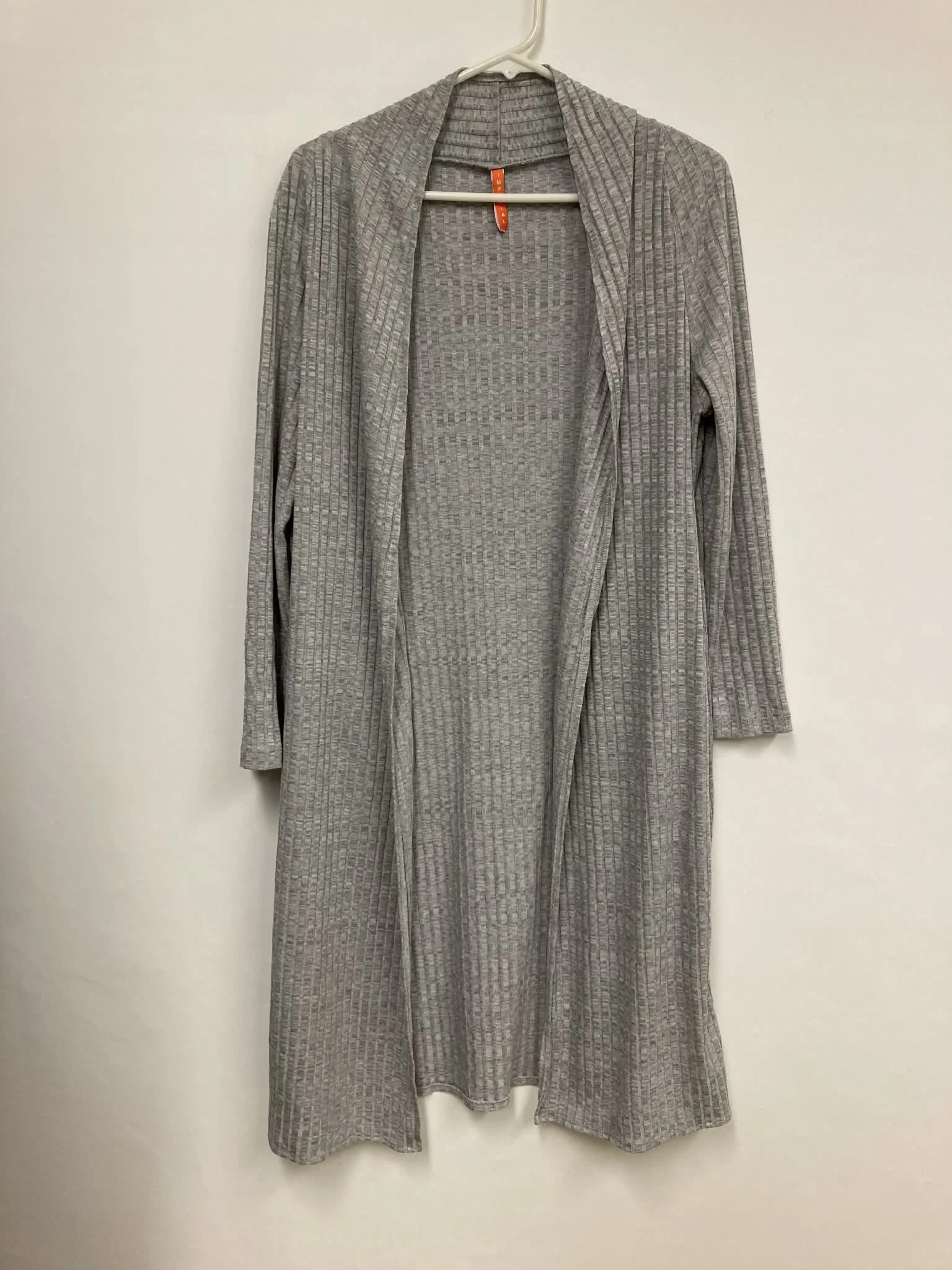 Ensemble détente gris pâle, cardigan taille S et pantalon taille XS