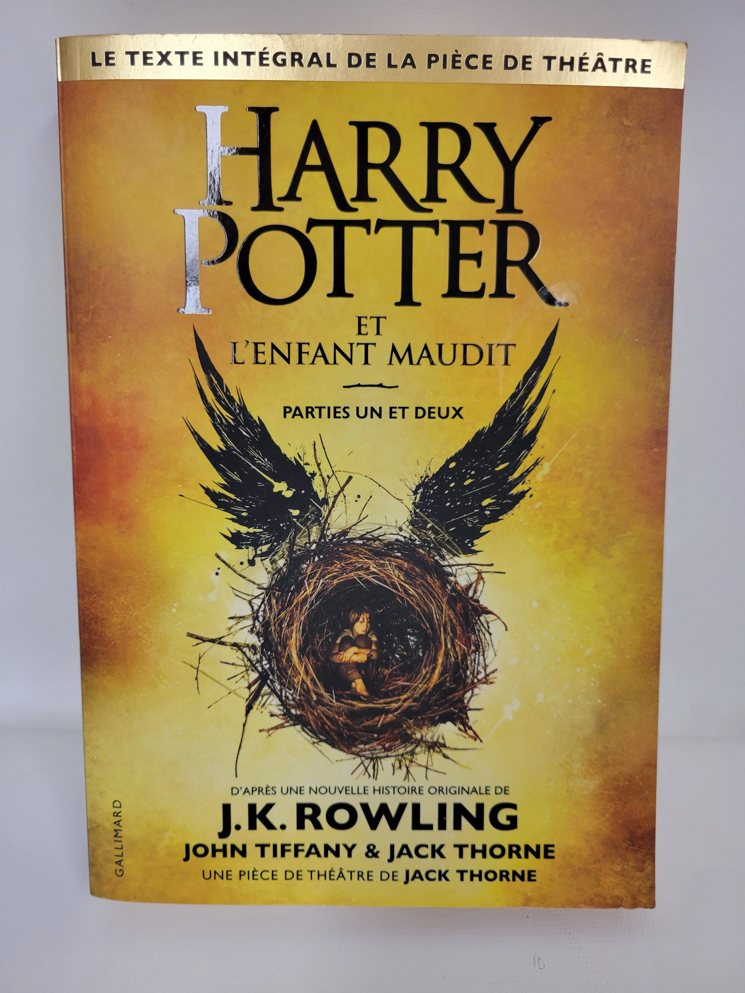 harry potter et l'enfant maudit, partie 1 et 2 (pièce de théâtre)