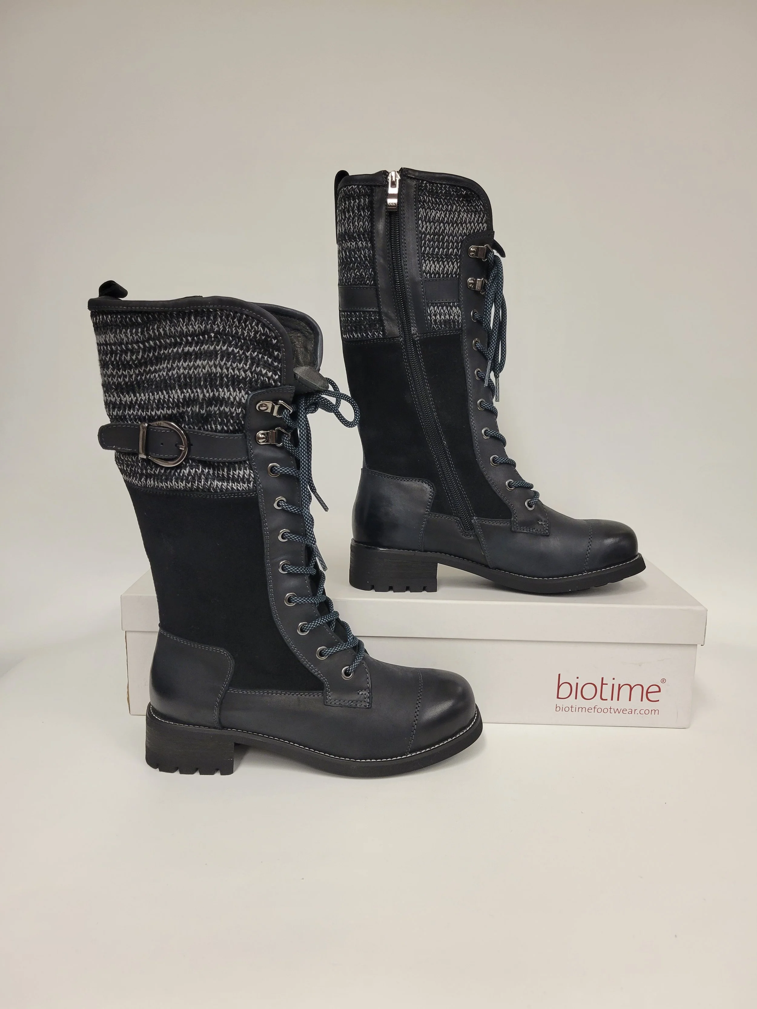 NEUF - bottes d'hiver doublées noires, biotime, taille 6US ou 37EU
