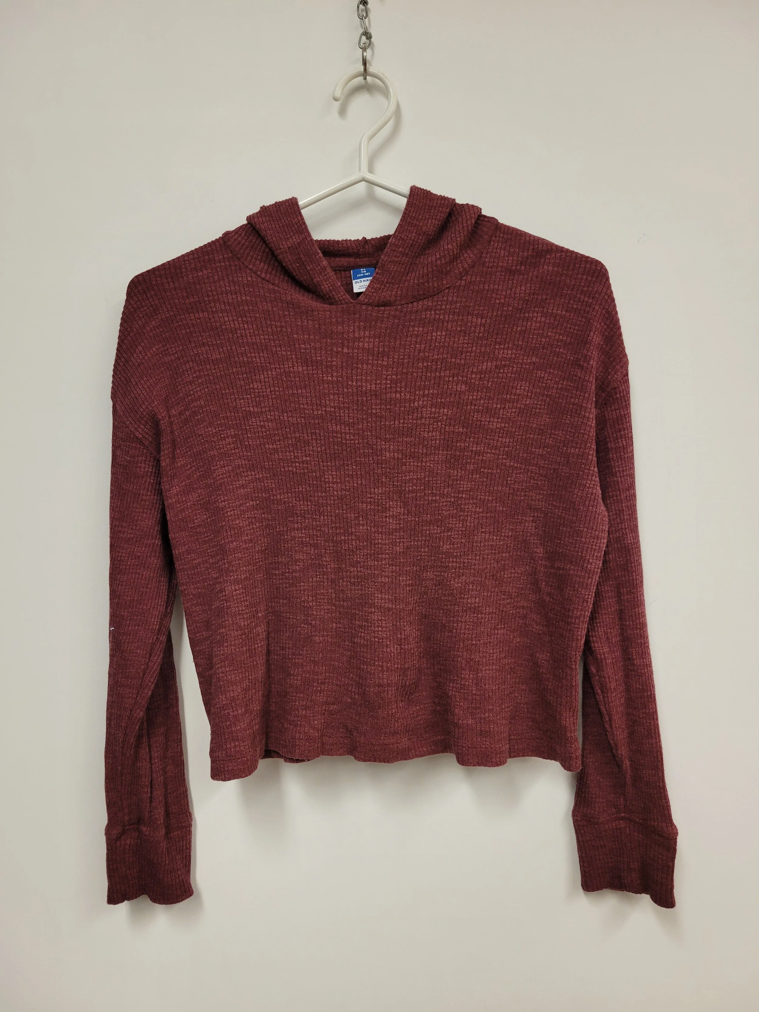 Chandail léger à capuchon, Bourgogne, OLD NAVY, 14-16 ans