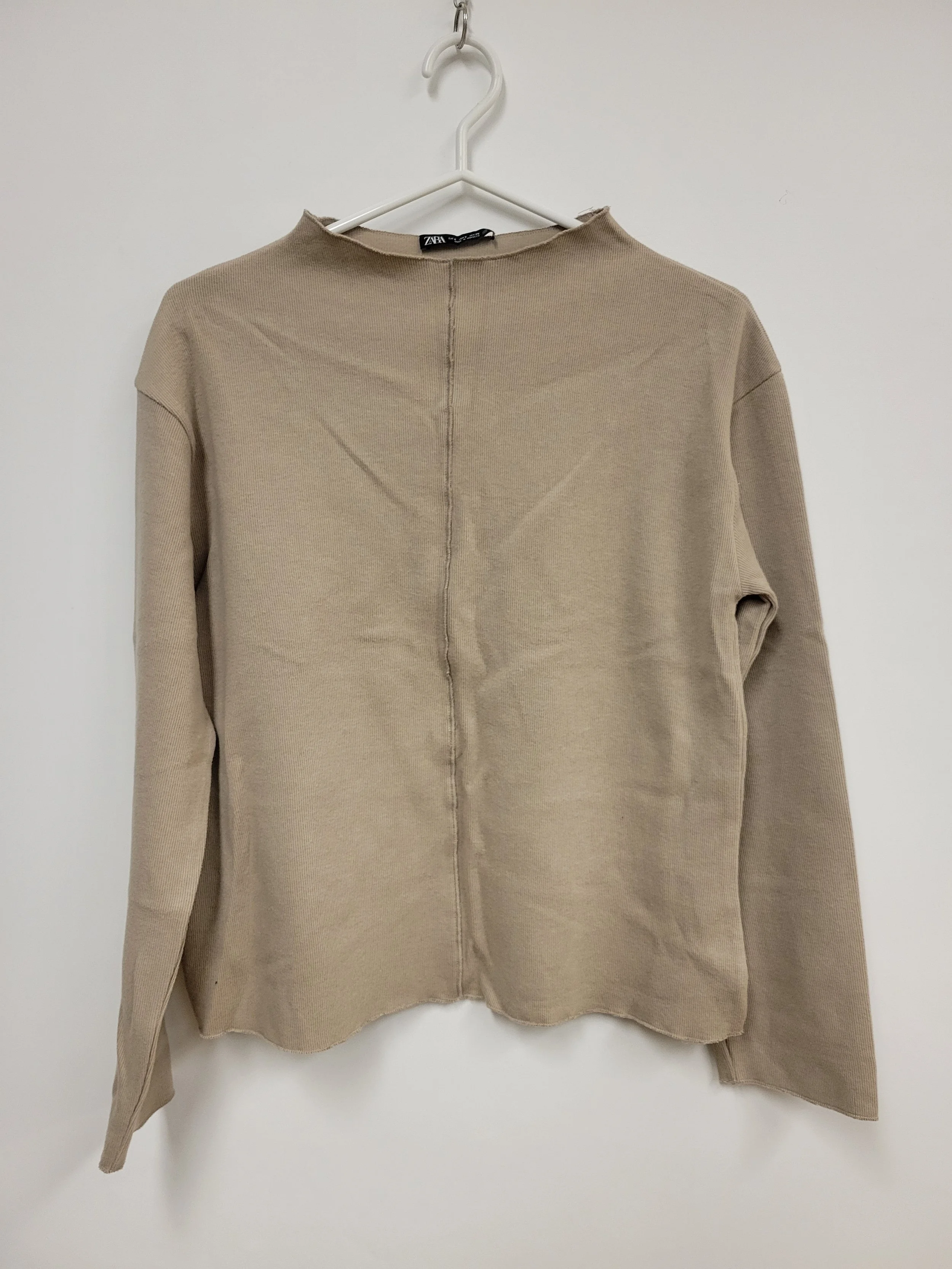 Chandail, marron clair, Zara, S