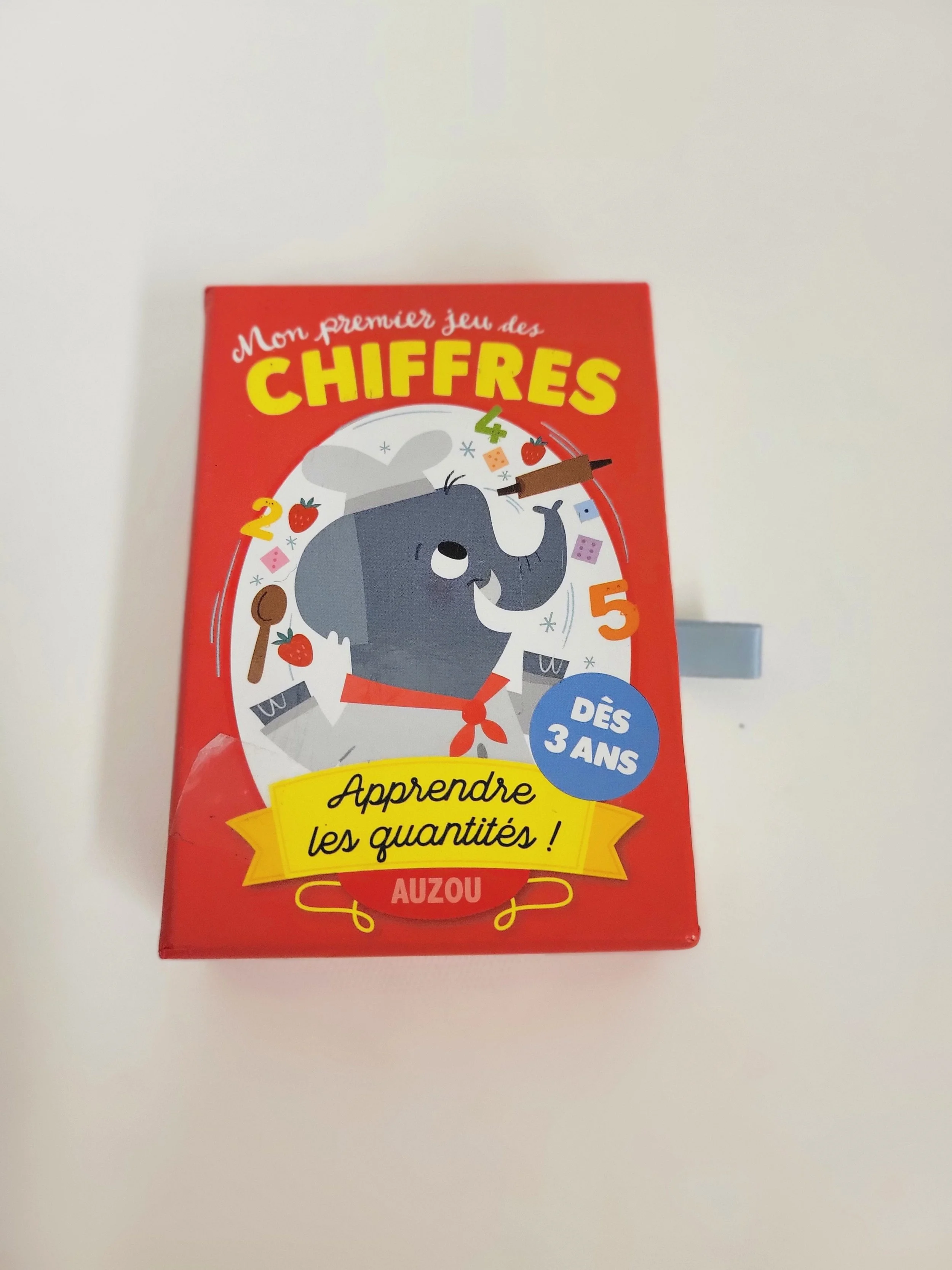 Mon premier jeu des chiffrez, Auzou