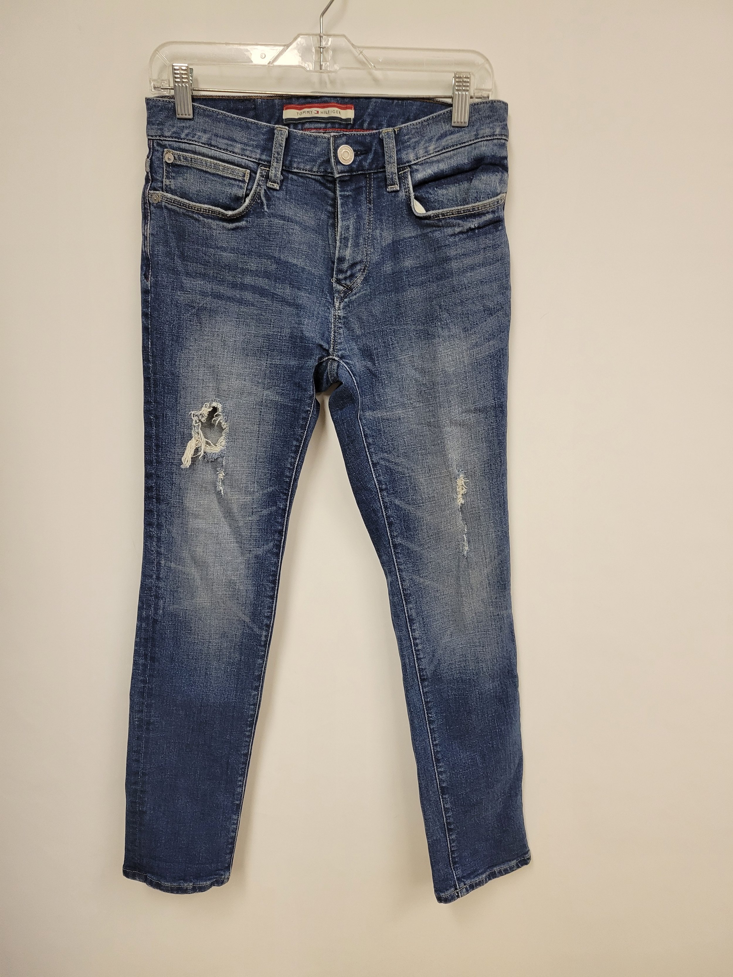 Jeans troué ajusté, Tommy Hilfiger, 28 X 30