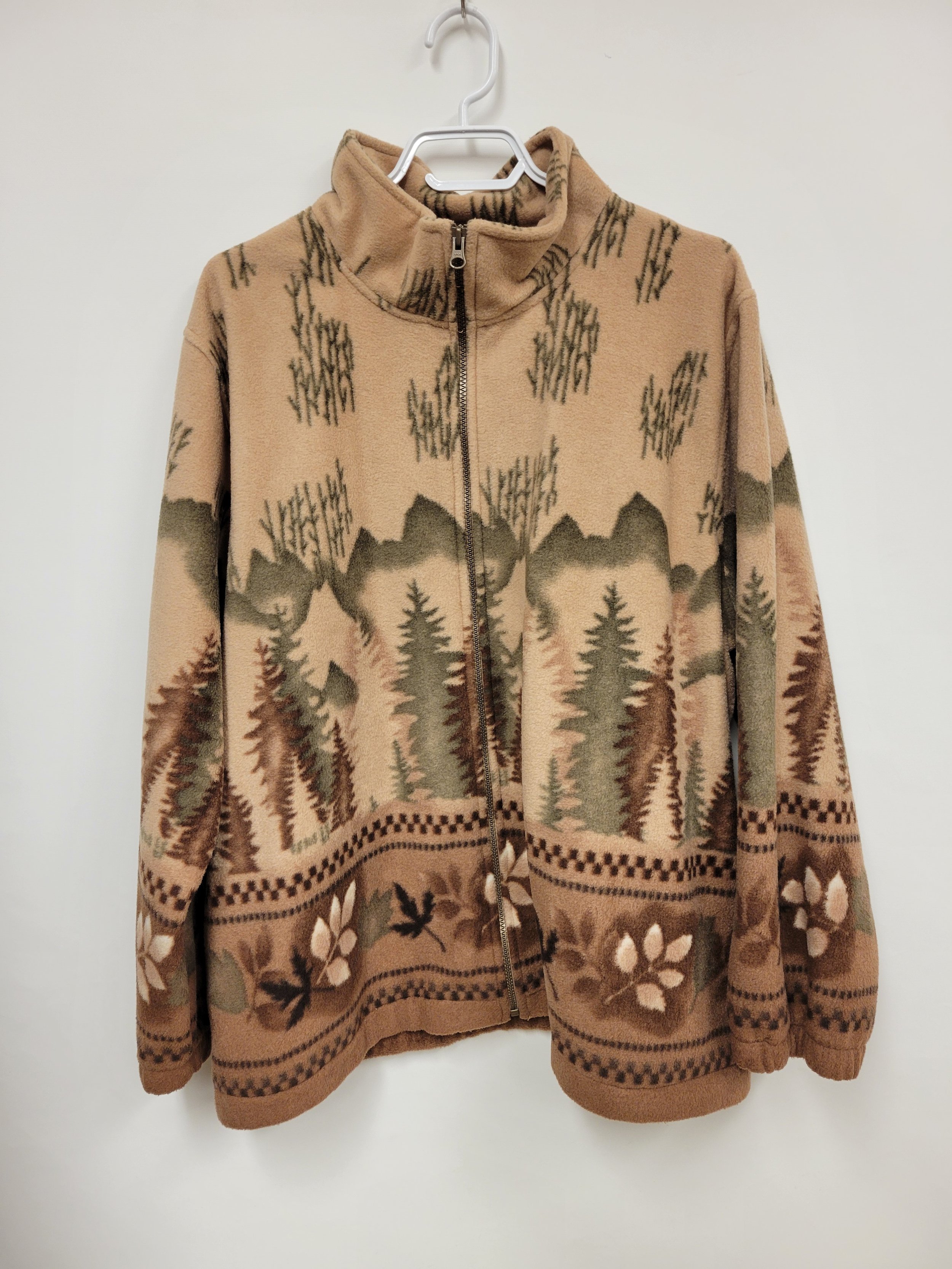 Polar beige motif forêt, Tradition Plus, environ 2X femmes