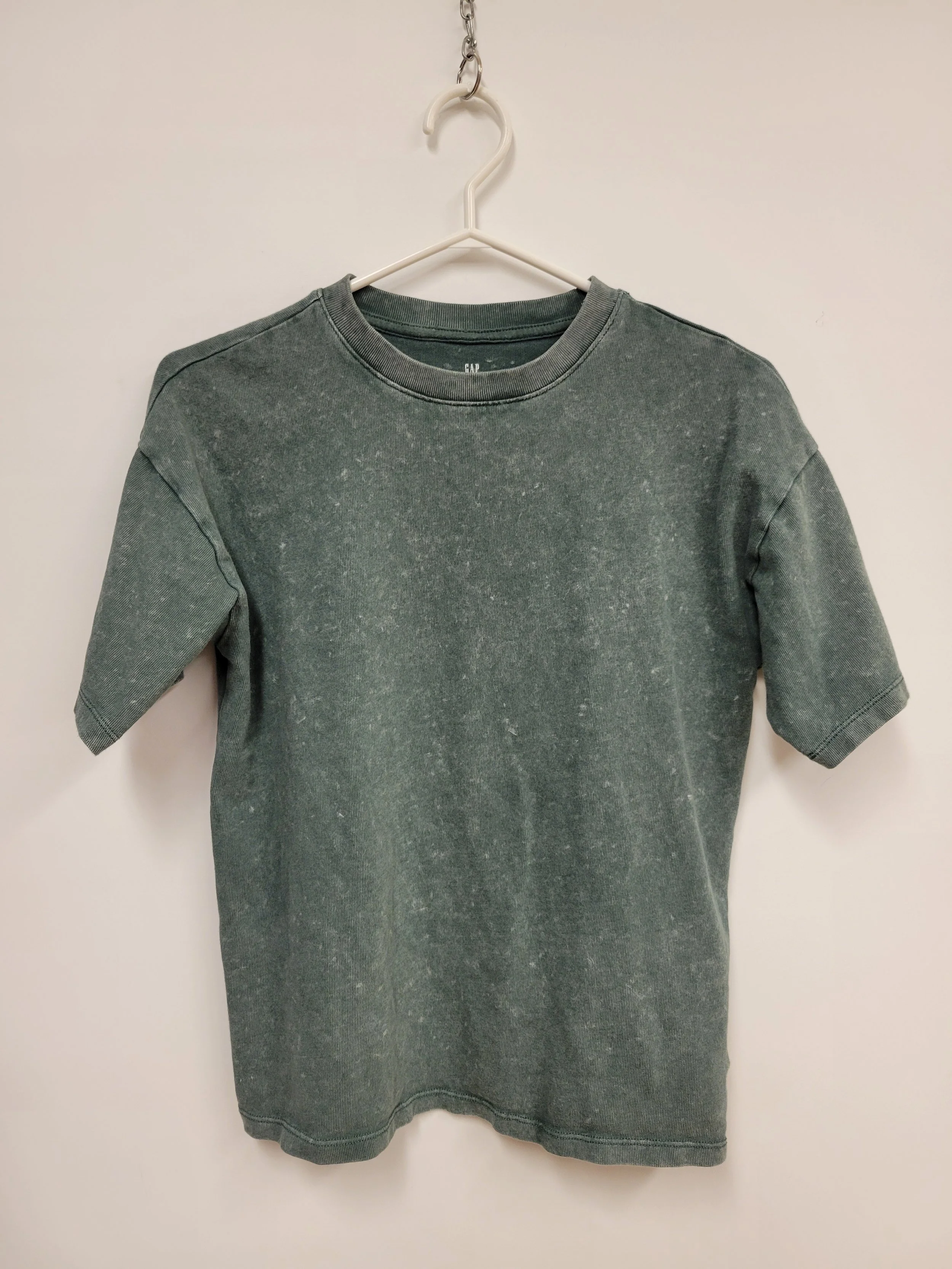 T-Shirt vert sauge, GAP, 12 ans