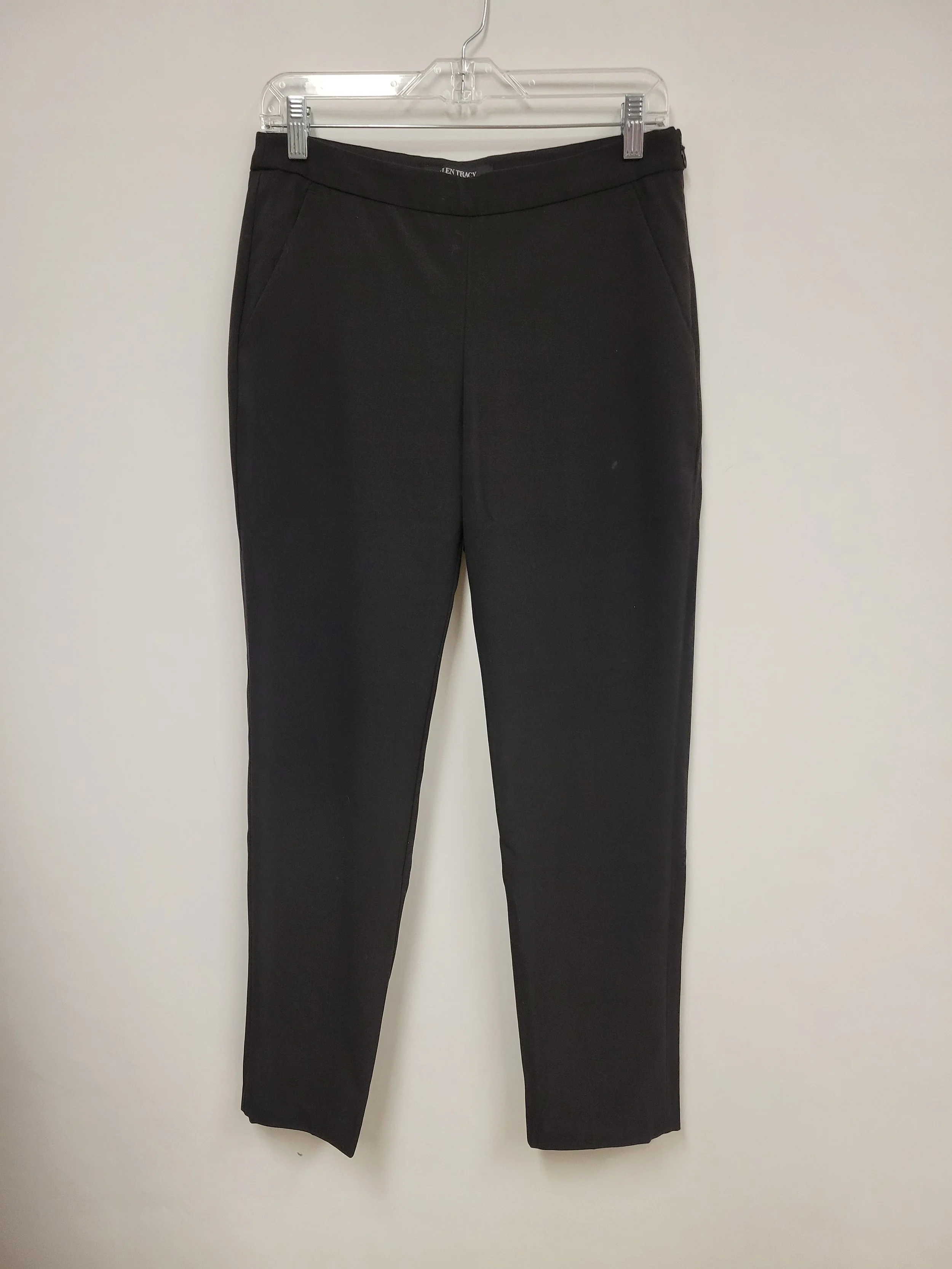 pantalon noir souple, ellen tracy, taille 2