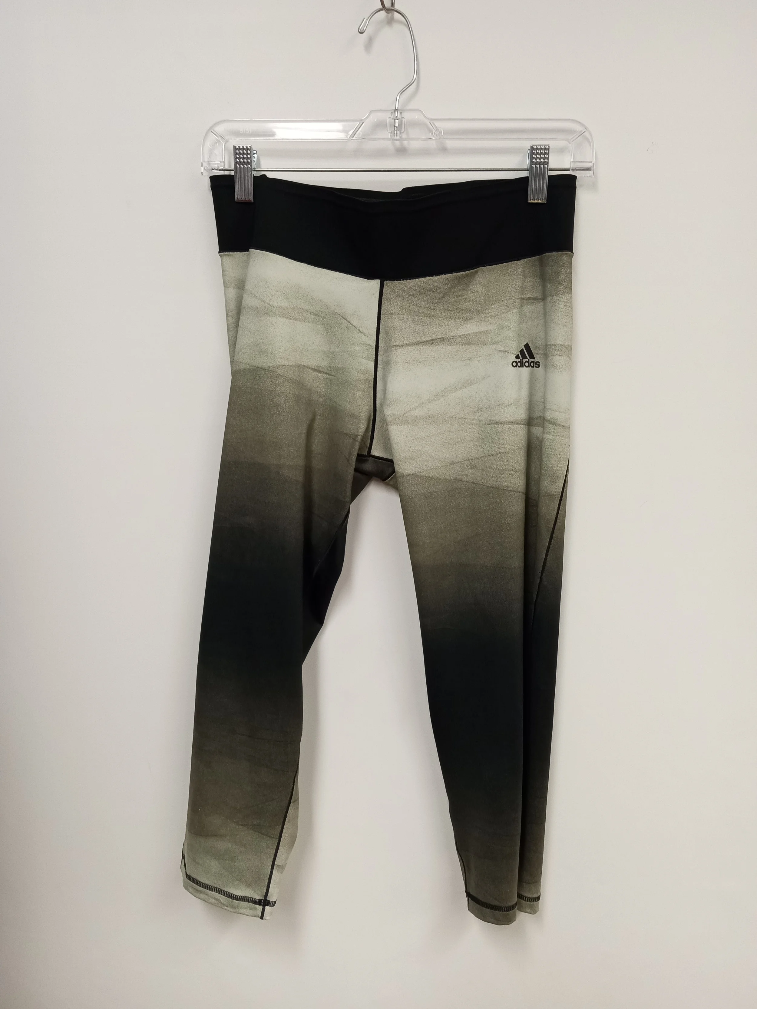 Legging de sport, vert, Adidas, M
