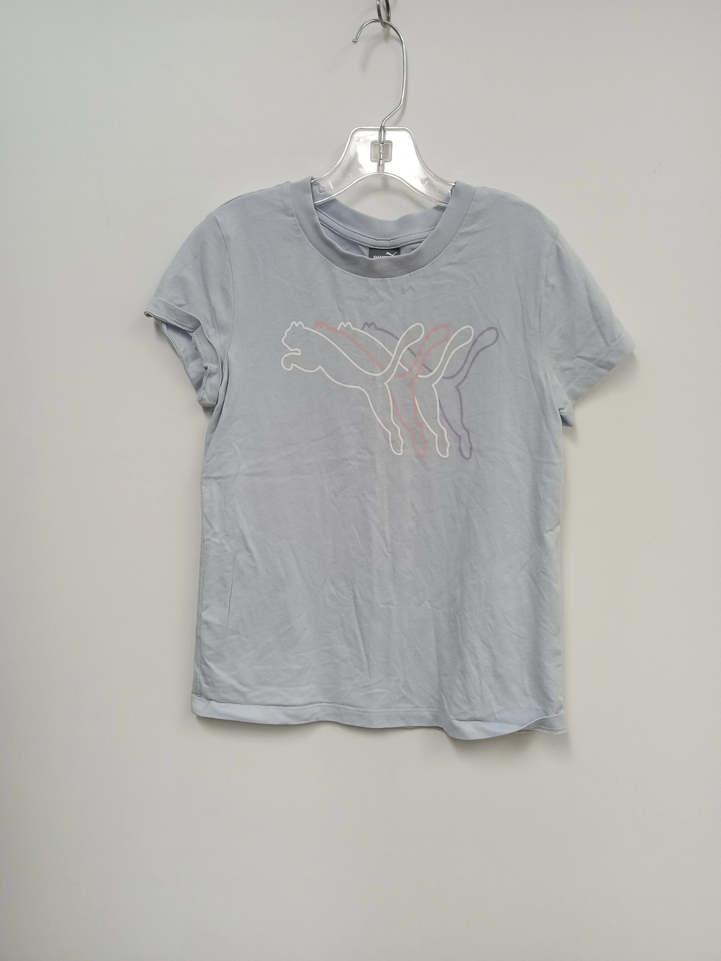 Haut manches courtes, lilas, Puma, 8 ans