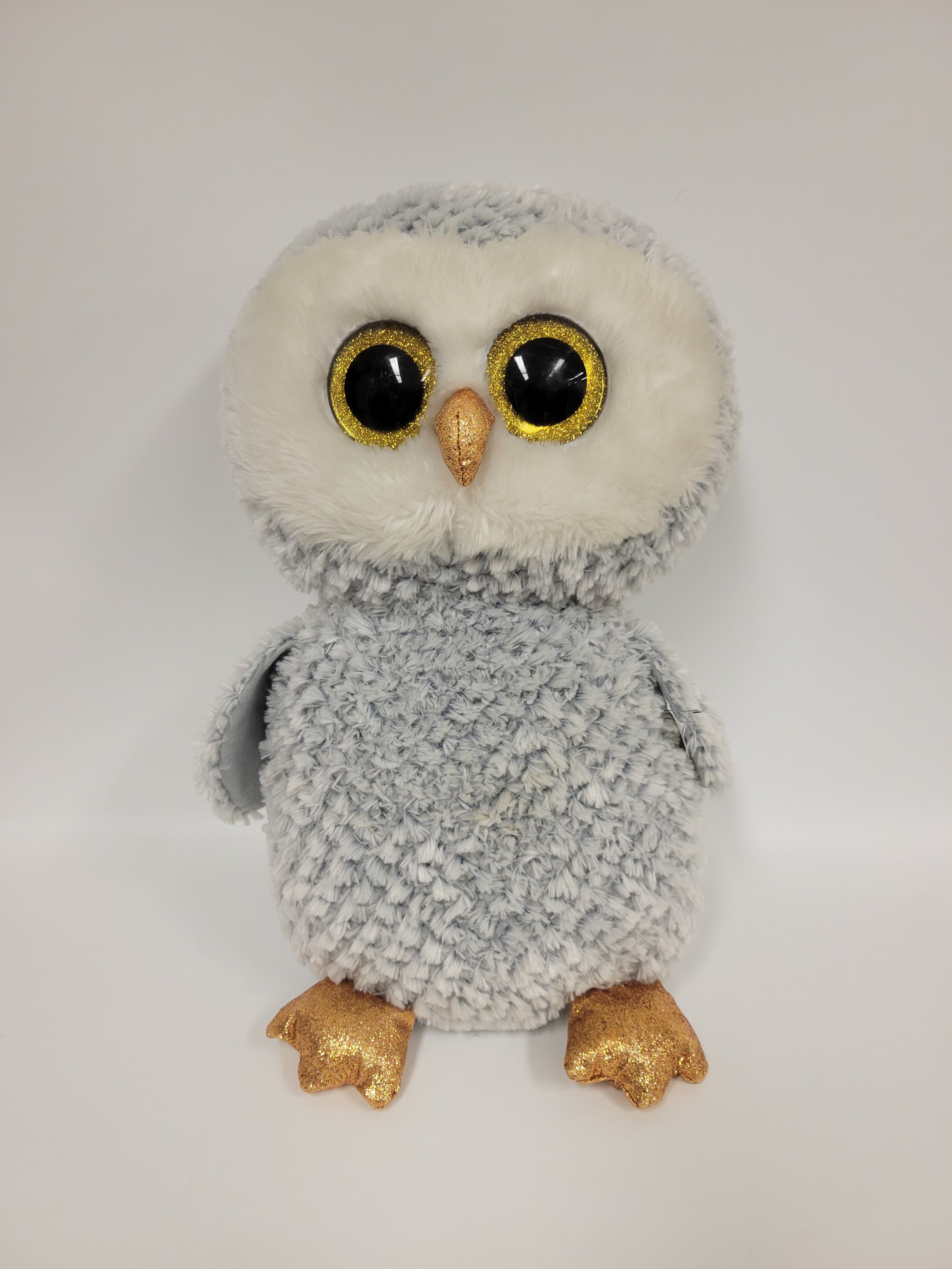 grande chouette en peluche, environ 18 po