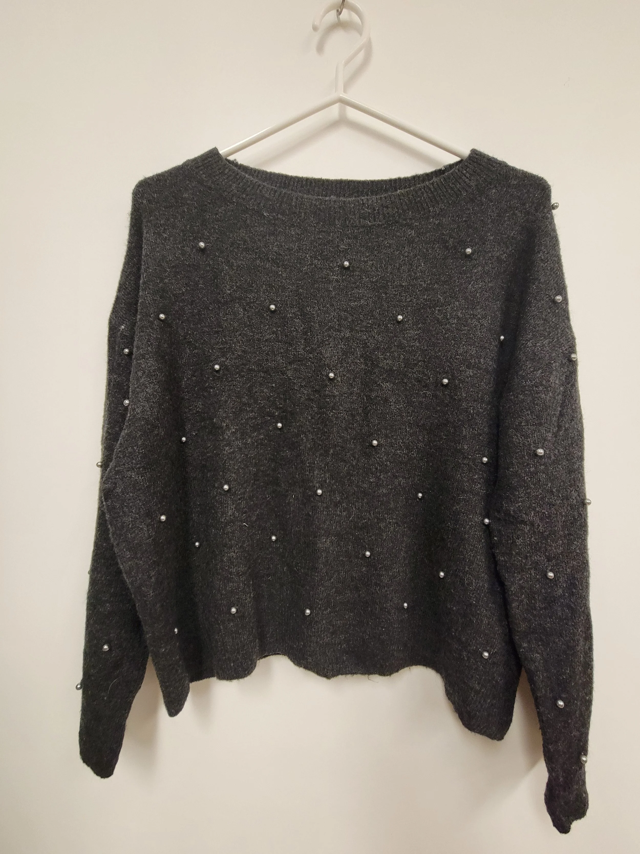 Haut noir gris, H&M, M