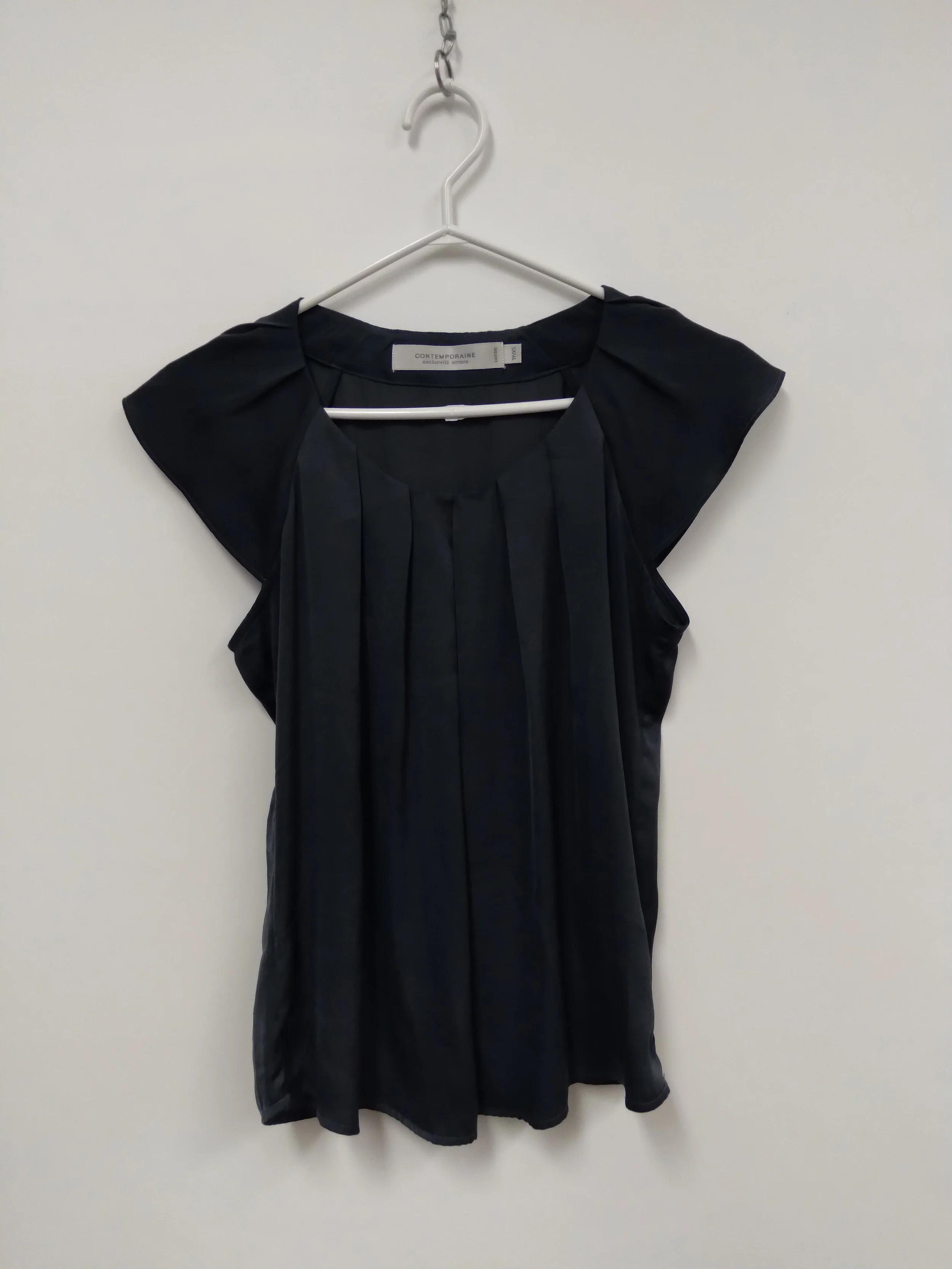 Haut sans manches, Polyester (100%), Gris charcoal, CONTEMPORAINE par Simons, XS