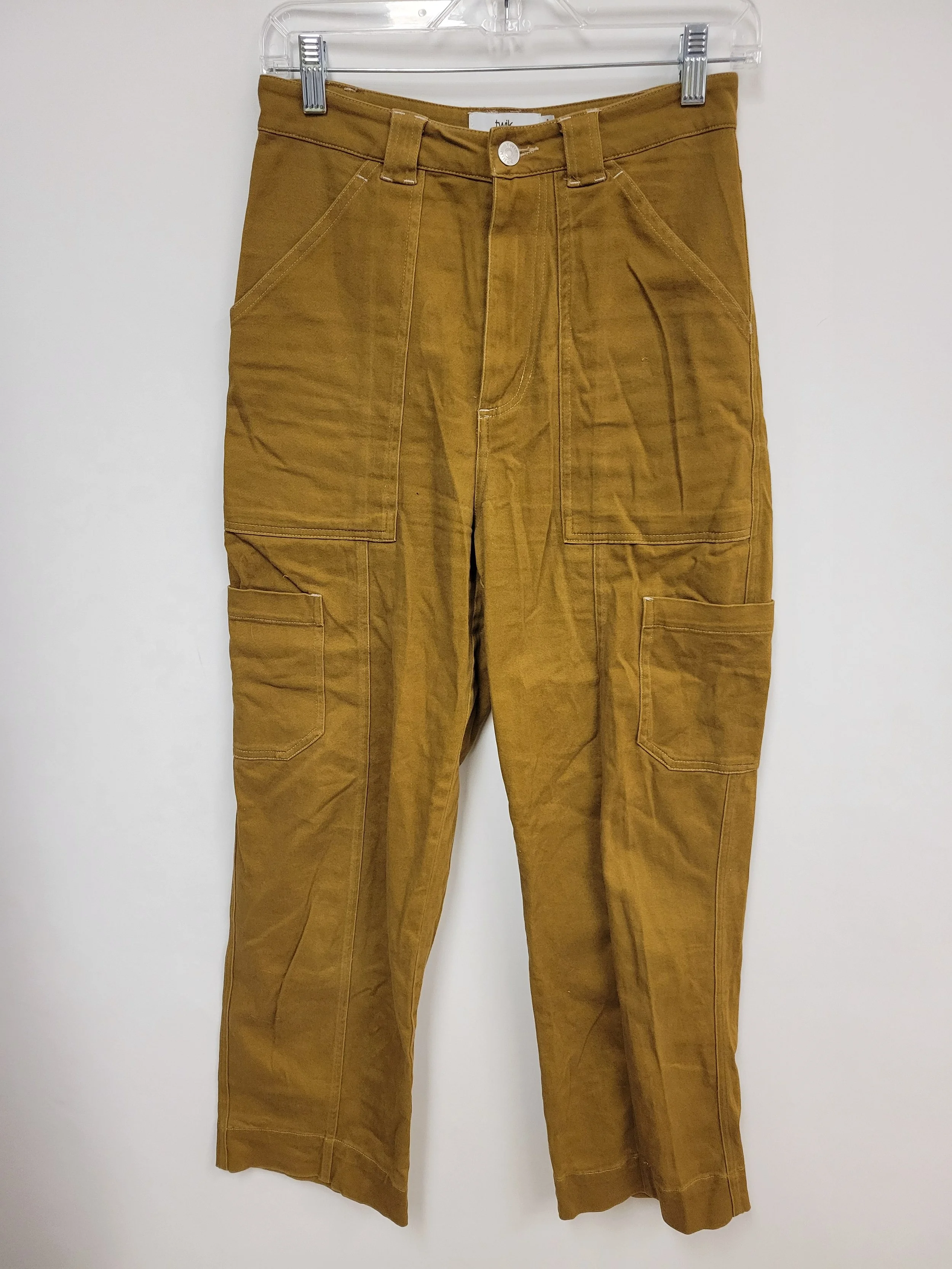 Pantalon cargo couleur ocre, Twik, S