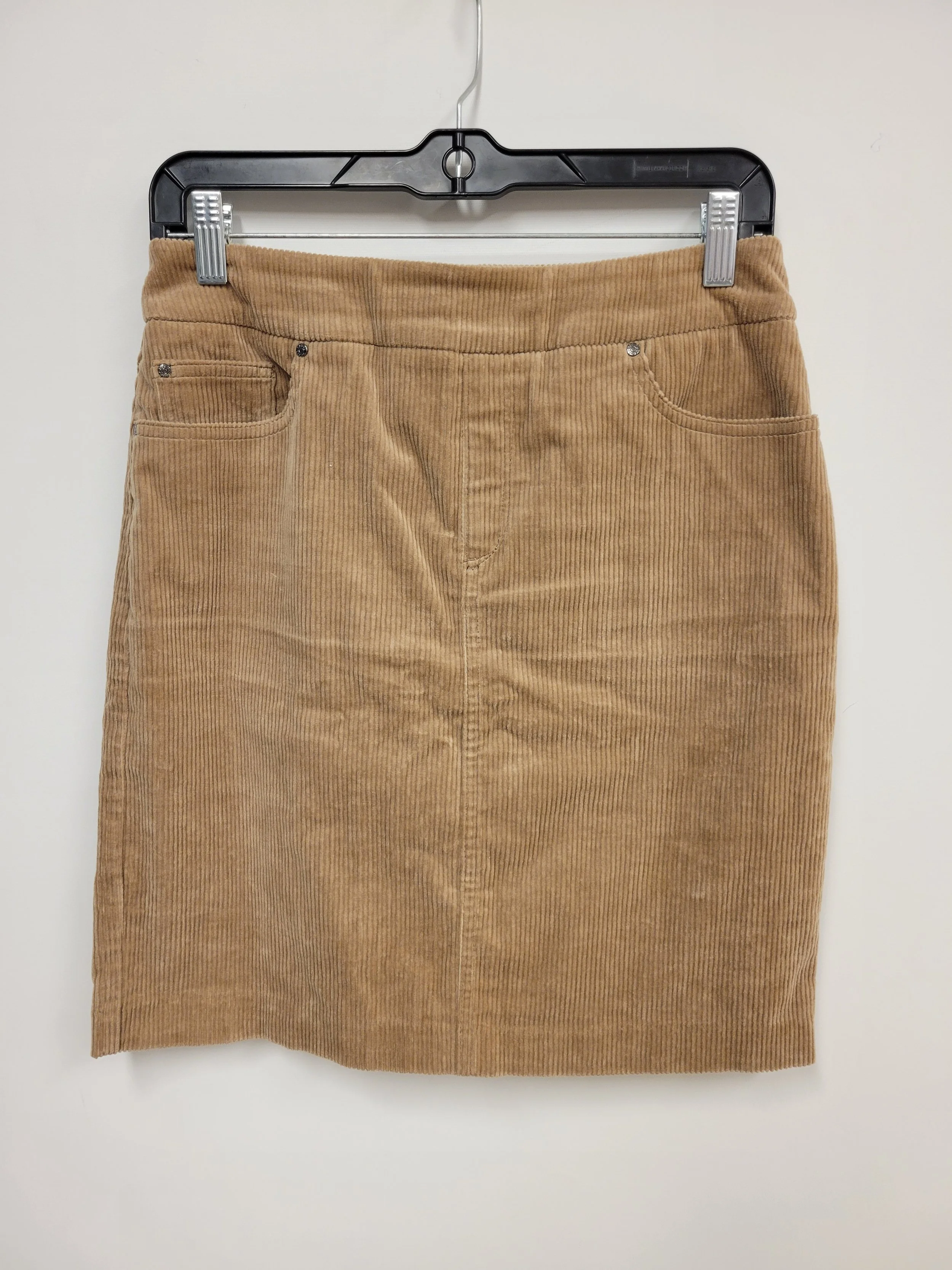 Jupe en velours côtelé, couleur sable, S.C. & CO, taille 4