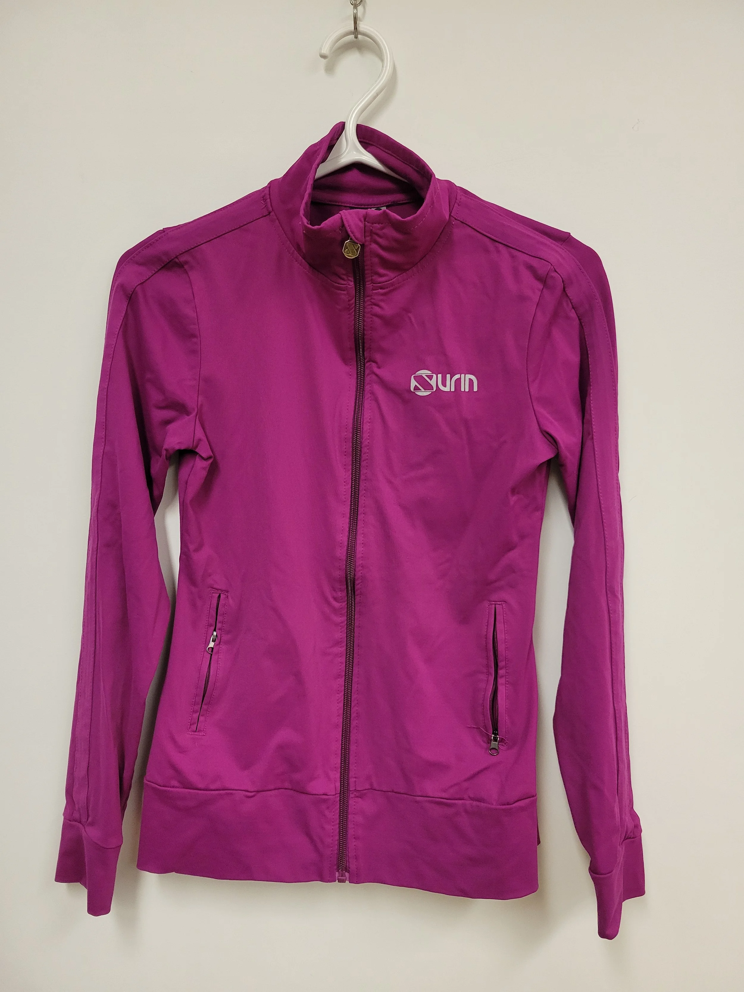 Haut manches longues avec fermoir (survêtement), Fushia, SURIN, S