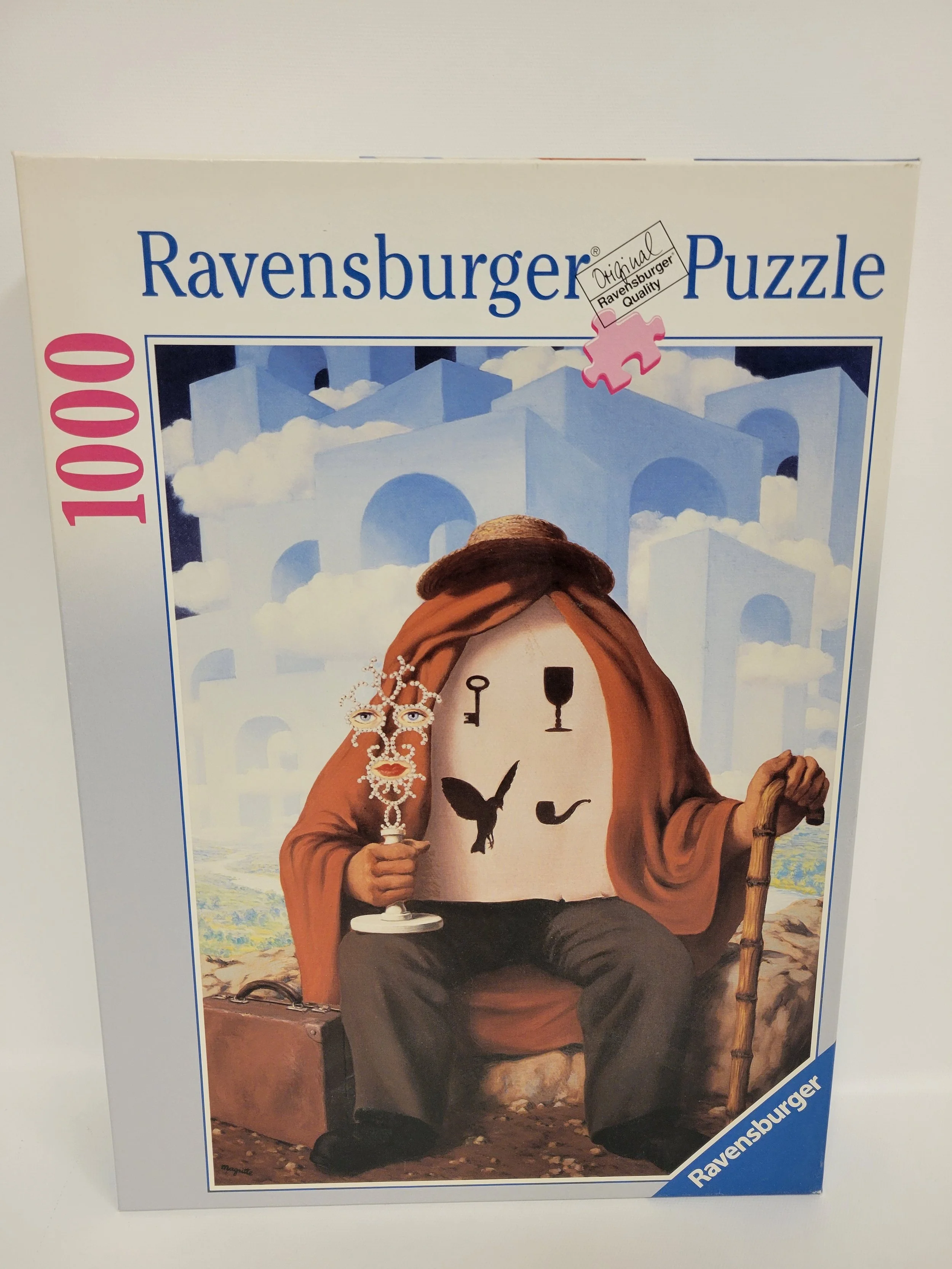 casse-tête 1000 morceaux, magritte, Ravensburger
