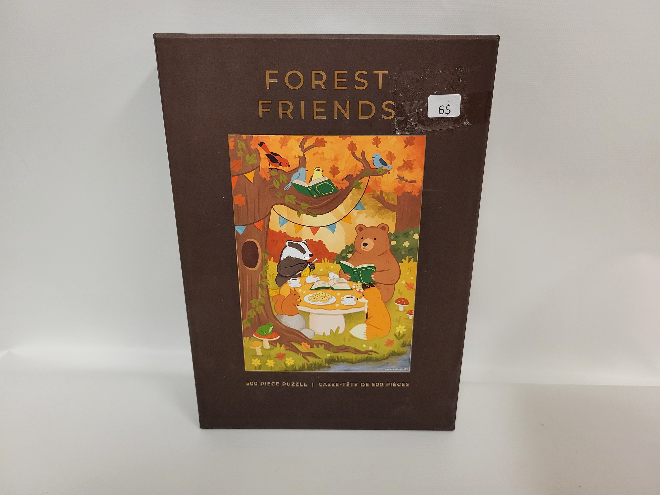 Casse-tête 500 morceaux, 'Forest Friends', Hobbry