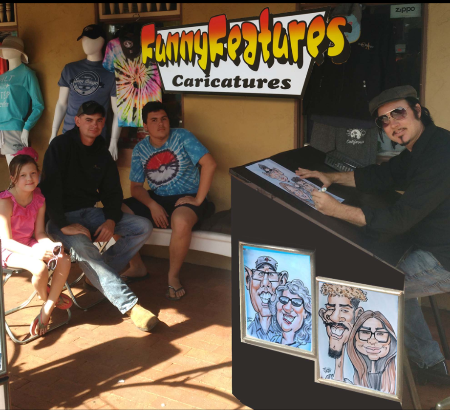 FunnyFeatures Caricatures