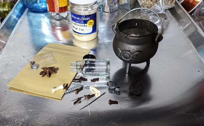 November 2021 Witch Bottle