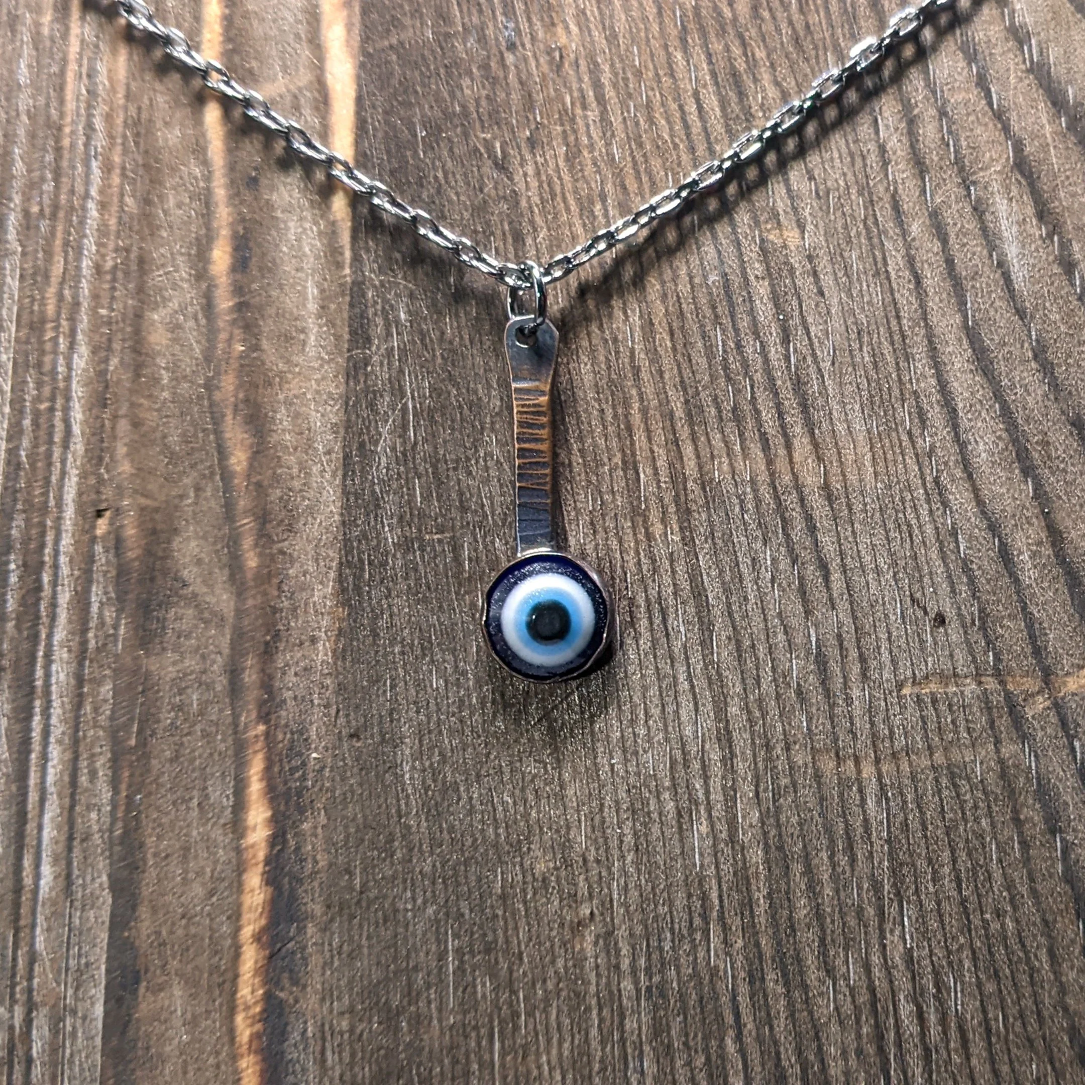 Simple Copper Nazar Necklace